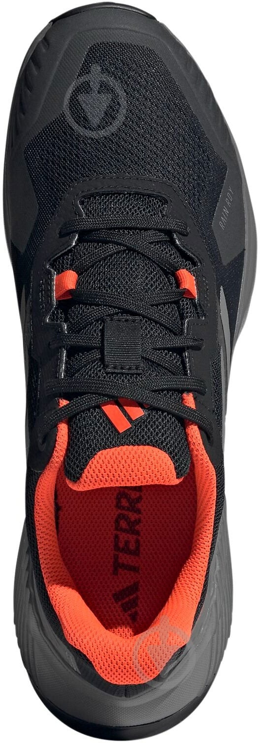Кросівки чоловічі Adidas Terrex Soulstride Rain.Rdy IF5016 р.41 1/3 чорні із помаранчевим - фото 7 Кросівки чоловічі Adidas Terrex Soulstride Rain.Rdy IF5016 р.41 1/3 чорні із помаранчевим - фото 7