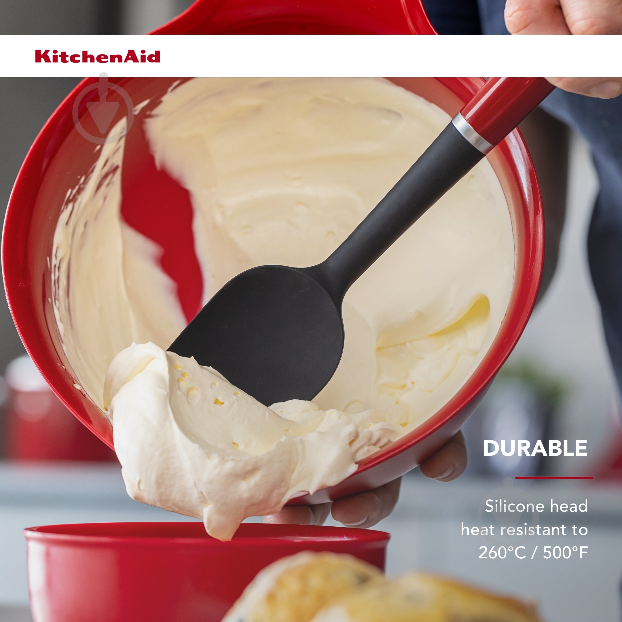 Набір кухонних приборів KitchenAid Coreline, 2 предмета, червоний (KQG463OHERE) - фото 6