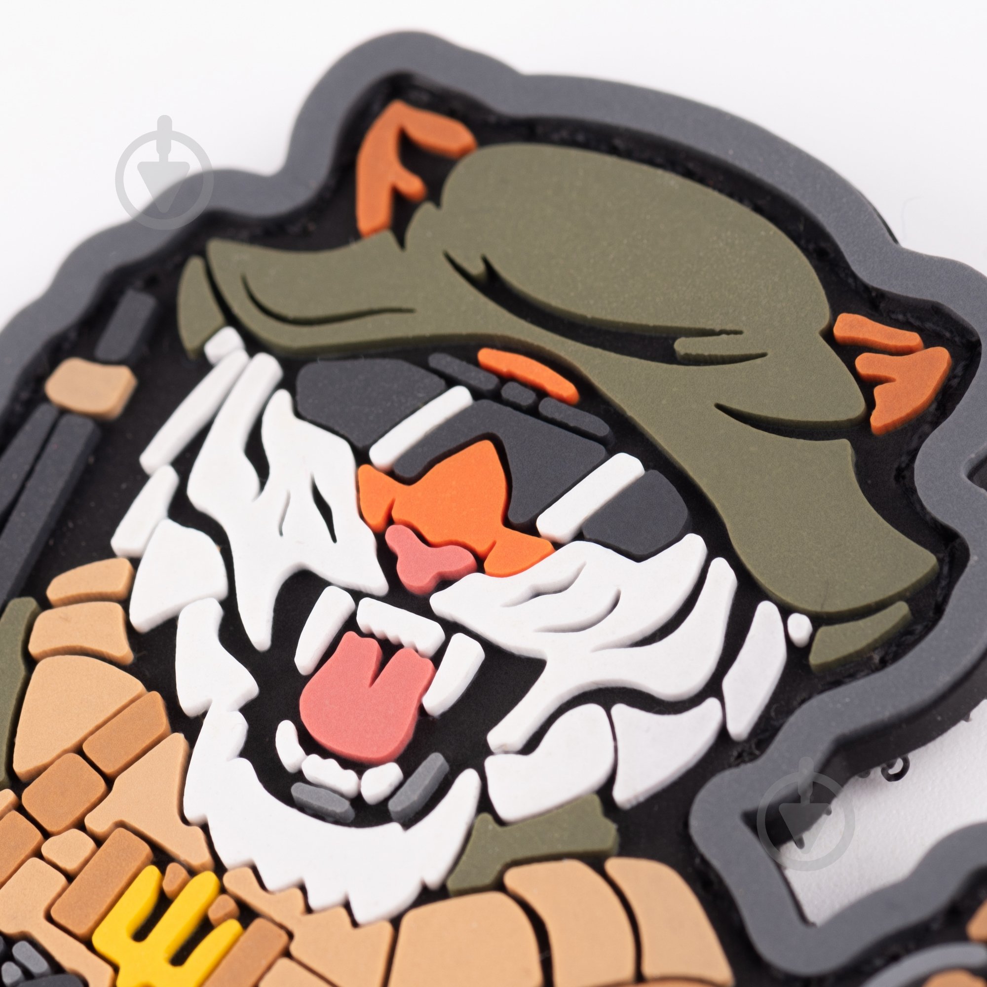 Патчи Brand Element ПВХ (шеврон) "Тигр", 9*7,5см - фото 3