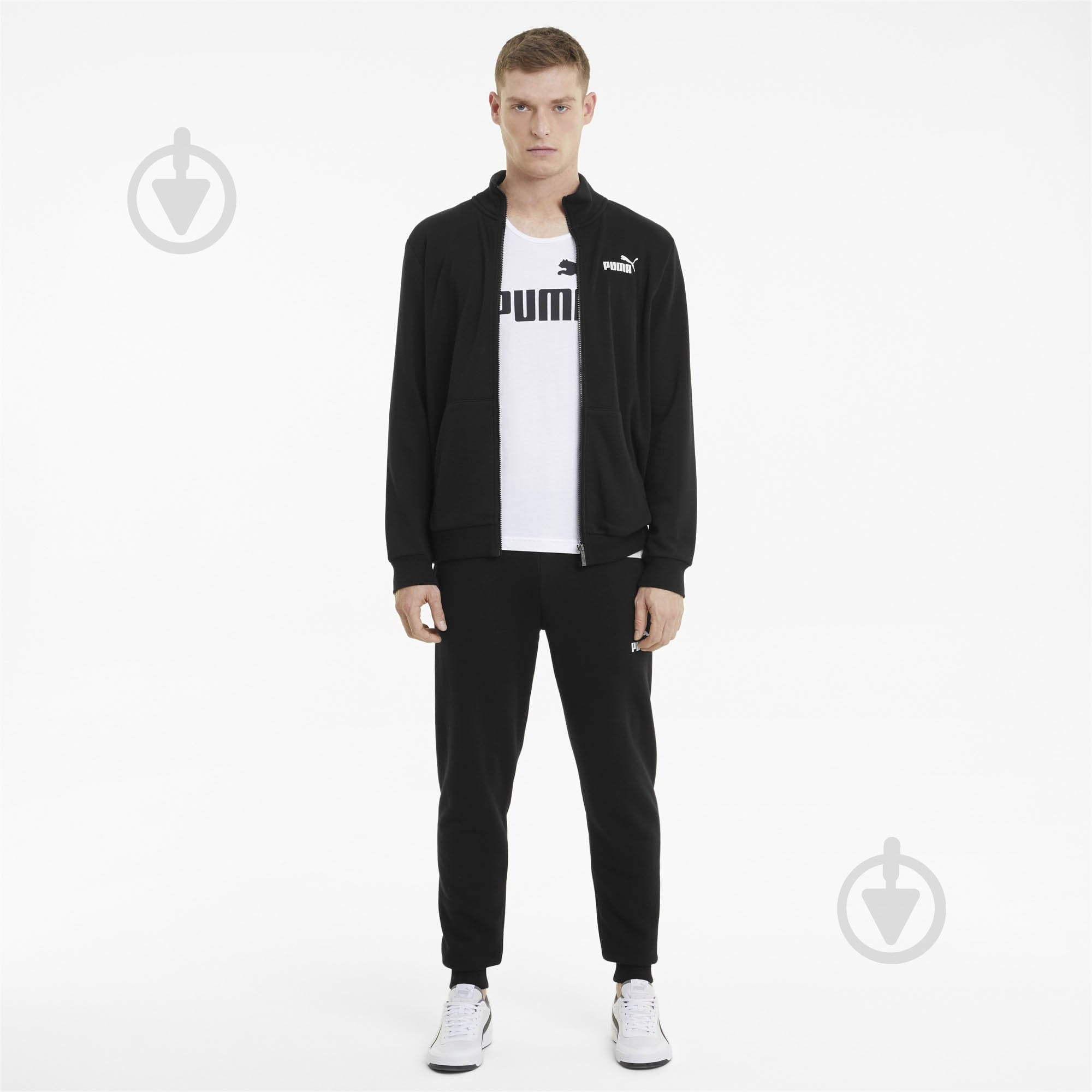 Джемпер Puma ESS TRACK JACKET TR 58669601 р.S черный - фото 3