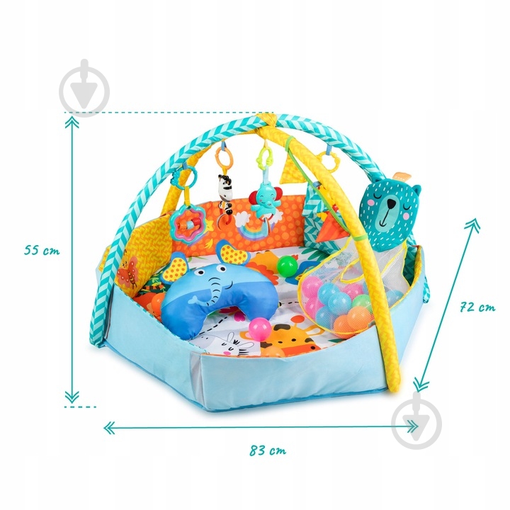 Розвиваючий килимок Qkids Multi MAED00003 - фото 4