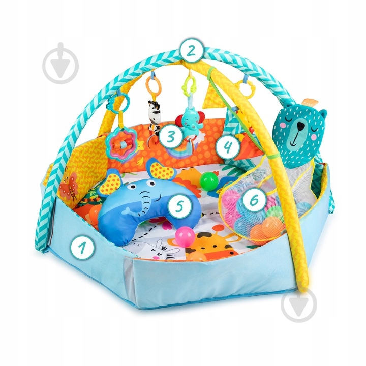 Розвиваючий килимок Qkids Multi MAED00003 - фото 5