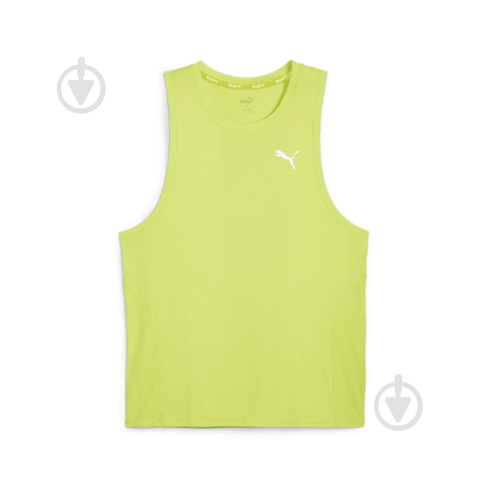 Майка Puma RUN FAVORITE SINGLET M 52314939 р.S желтый - фото 1