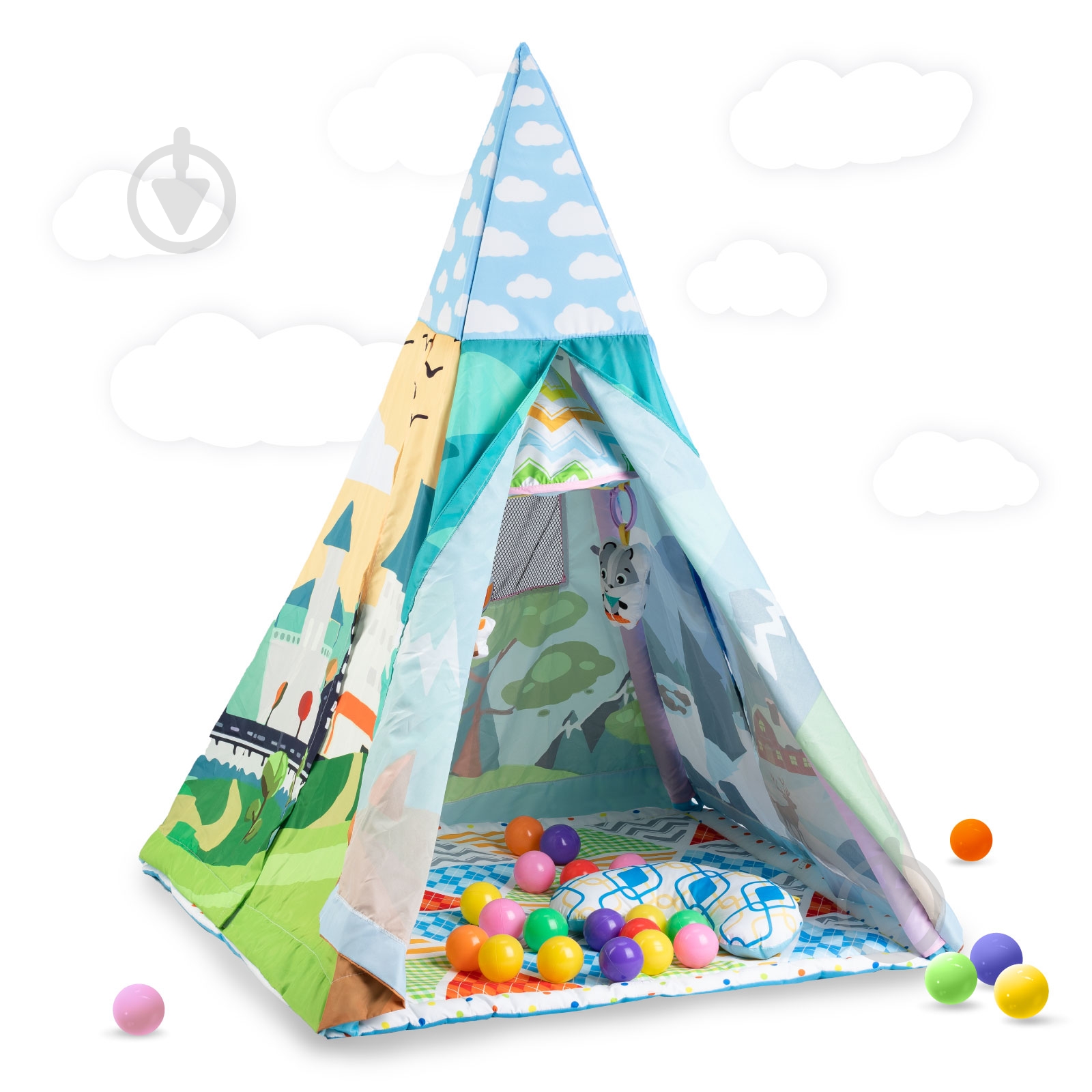 Палатка-тент Qkids Allo blue KIDS00000003 - фото 2
