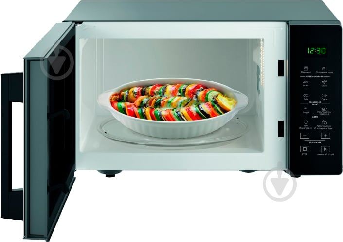 Мікрохвильова піч Whirlpool MWP 251 SB чорна соло - фото 3