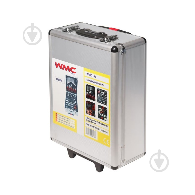 Набор ручного инструмента WMC TOOLS 186 шт. WMC186 - фото 1