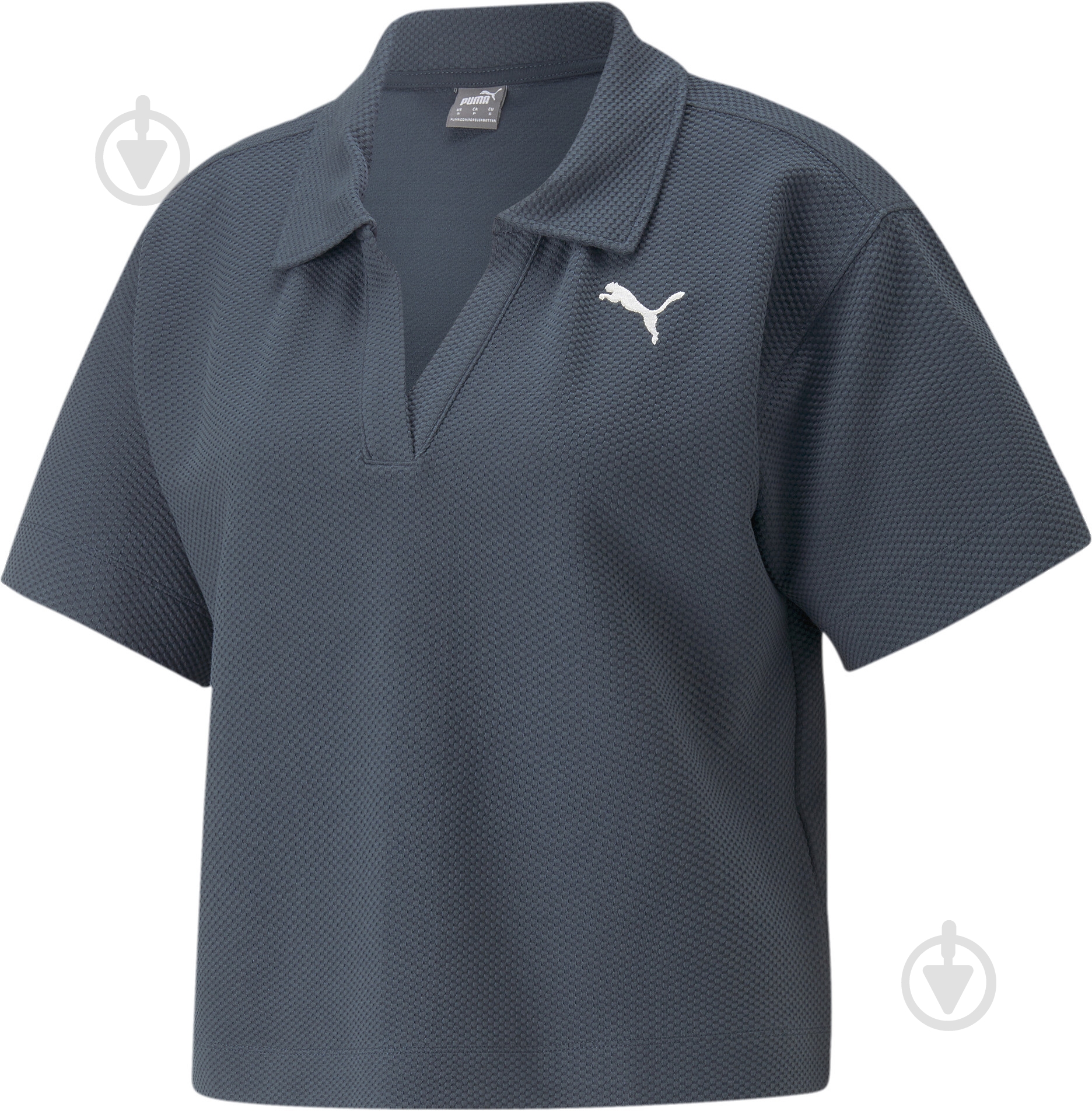 Поло Puma HER POLO TEE 67310816 р.M синий - фото 1
