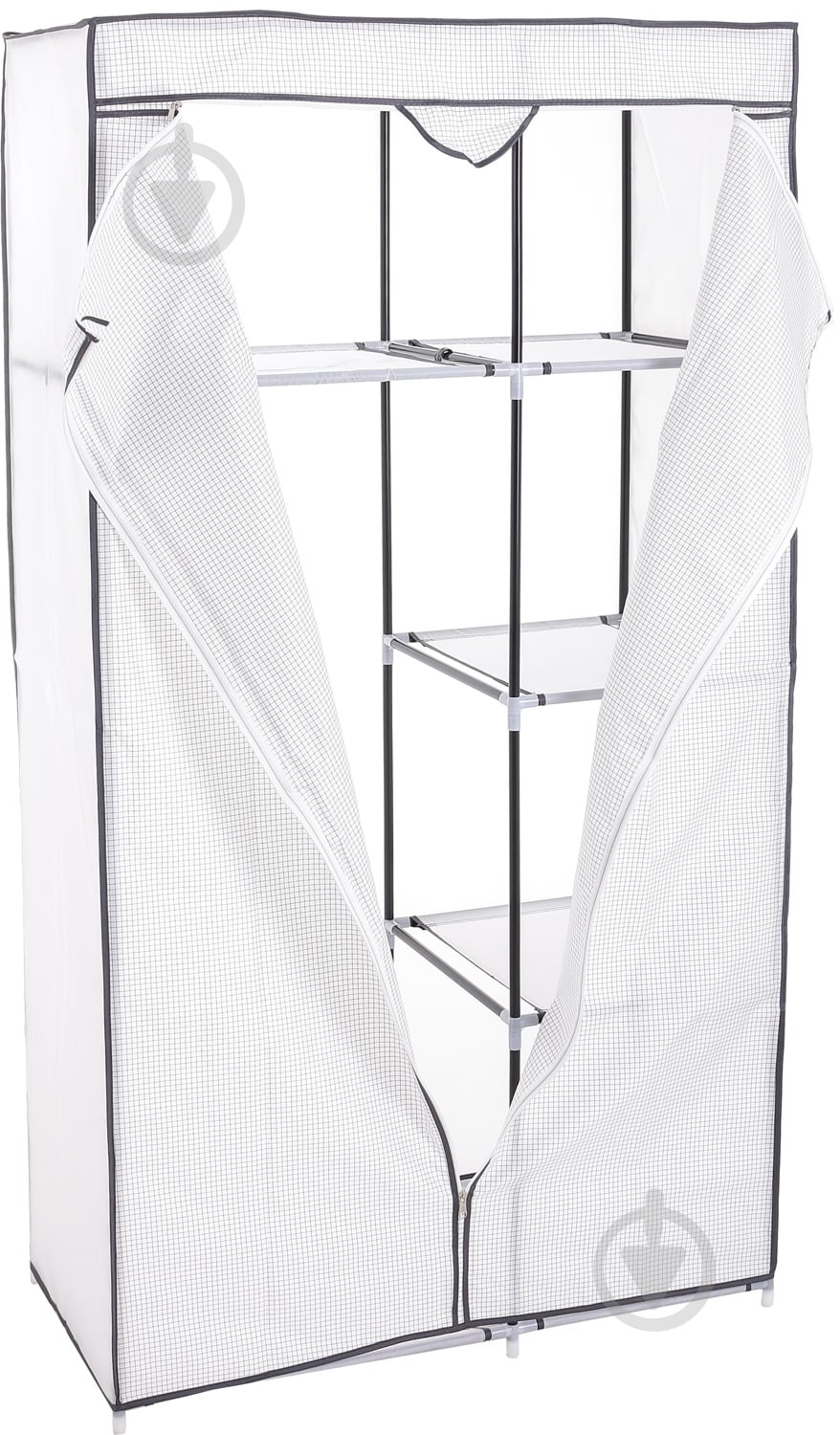 Тканинна шафа Kare 1600х880х450 мм білий - фото 5 Тканинна шафа Kare 1600х880х450 мм білий - фото 5