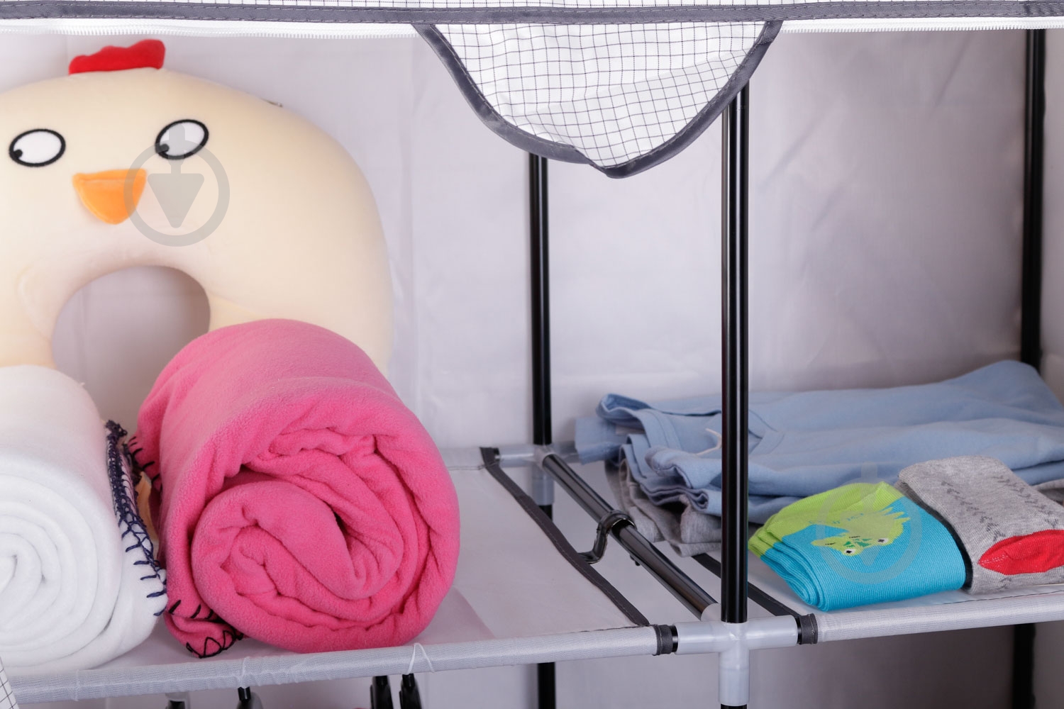 Тканинна шафа Kare 1600х880х450 мм білий - фото 7 Тканинна шафа Kare 1600х880х450 мм білий - фото 7