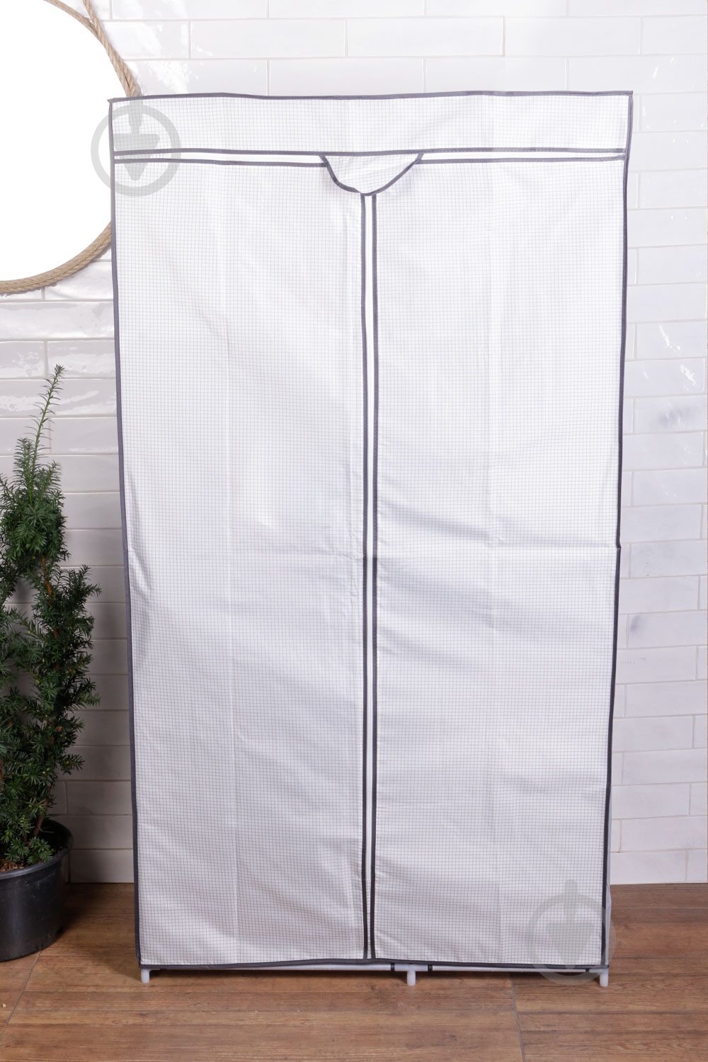 Тканинна шафа Kare 1600х880х450 мм білий - фото 13 Тканинна шафа Kare 1600х880х450 мм білий - фото 13