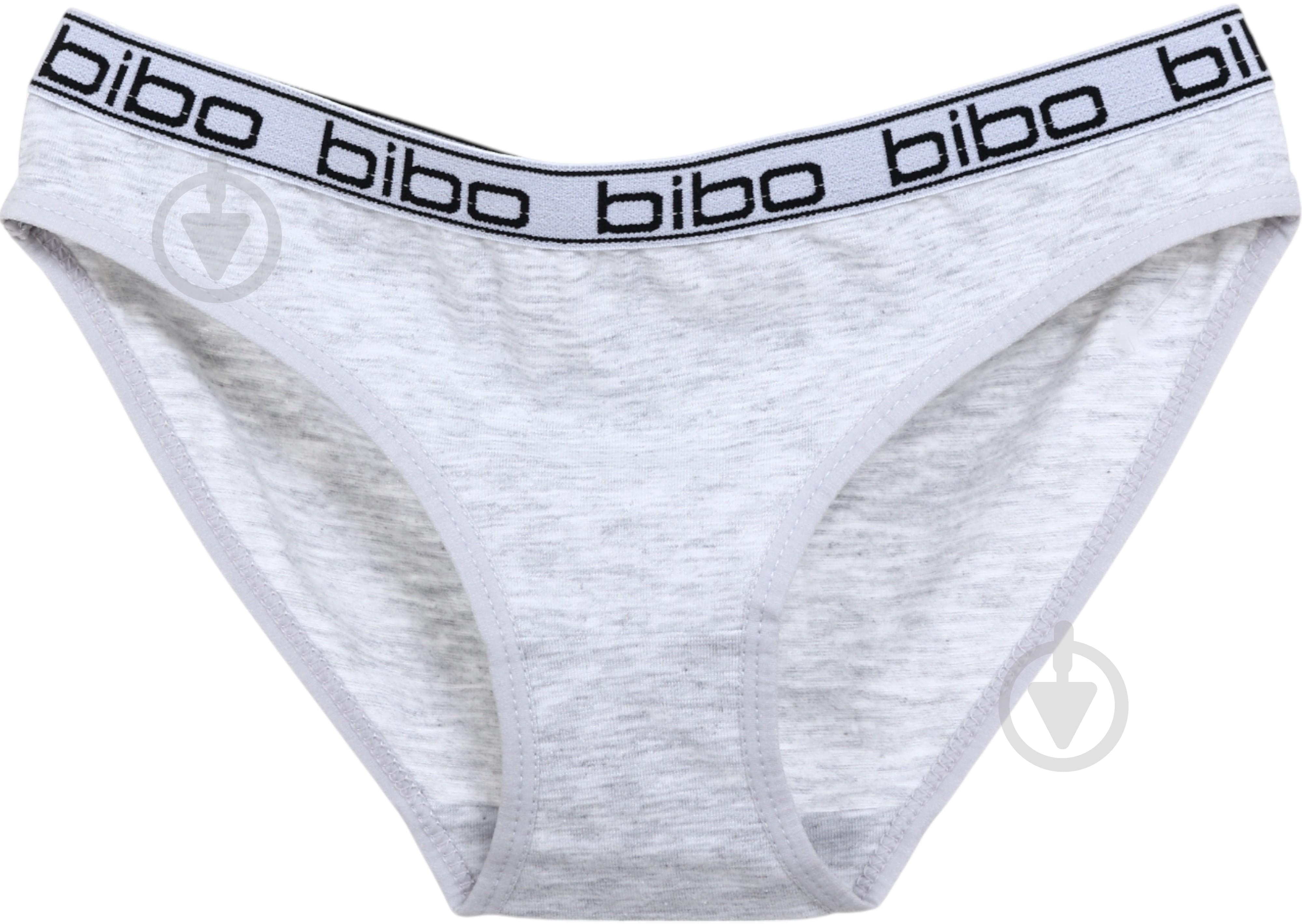 Трусы для девочек Bibo р.128 серый 15175 - фото 1 Трусы для девочек Bibo р.128 серый 15175 - фото 1