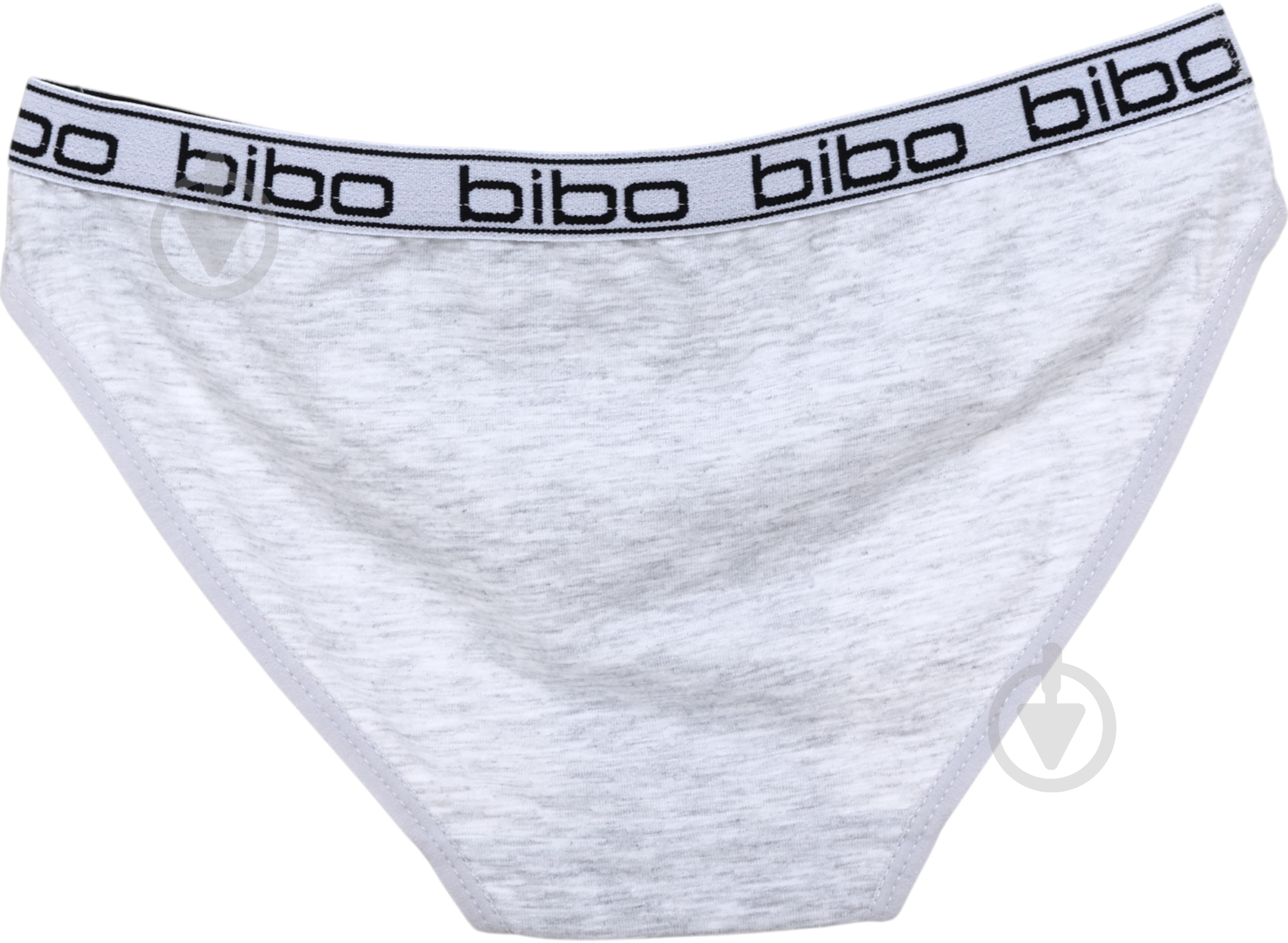 Трусы для девочек Bibo р.128 серый 15175 - фото 3 Трусы для девочек Bibo р.128 серый 15175 - фото 3