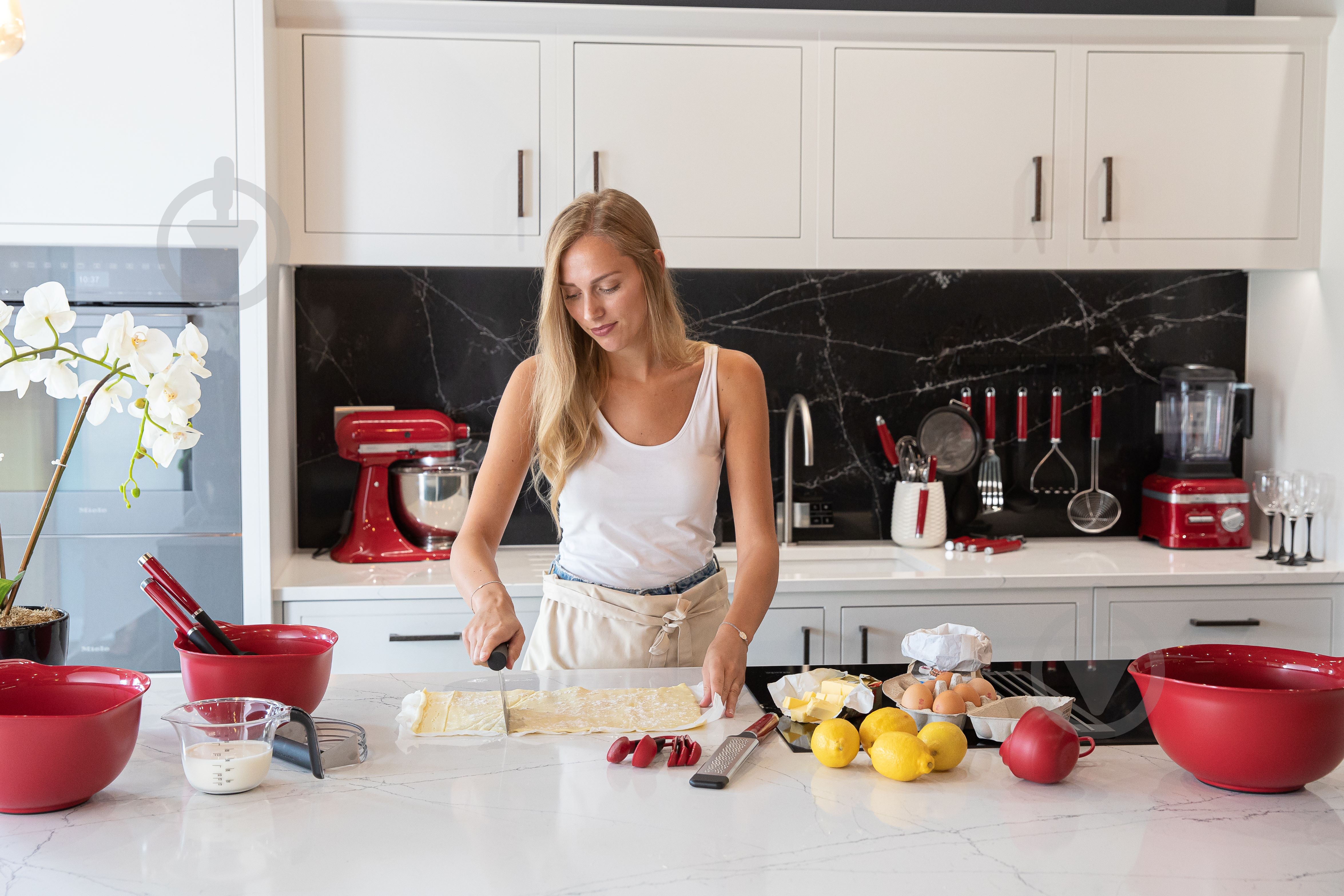 Набір мірних ємностей KitchenAid 4 шт, 59/79/118/237 мл, червоний (KQG058OHERE) - фото 6