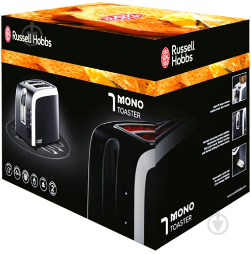 Тостер Russell Hobbs 18535-56 Mono - фото 2 Тостер Russell Hobbs 18535-56 Mono - фото 2