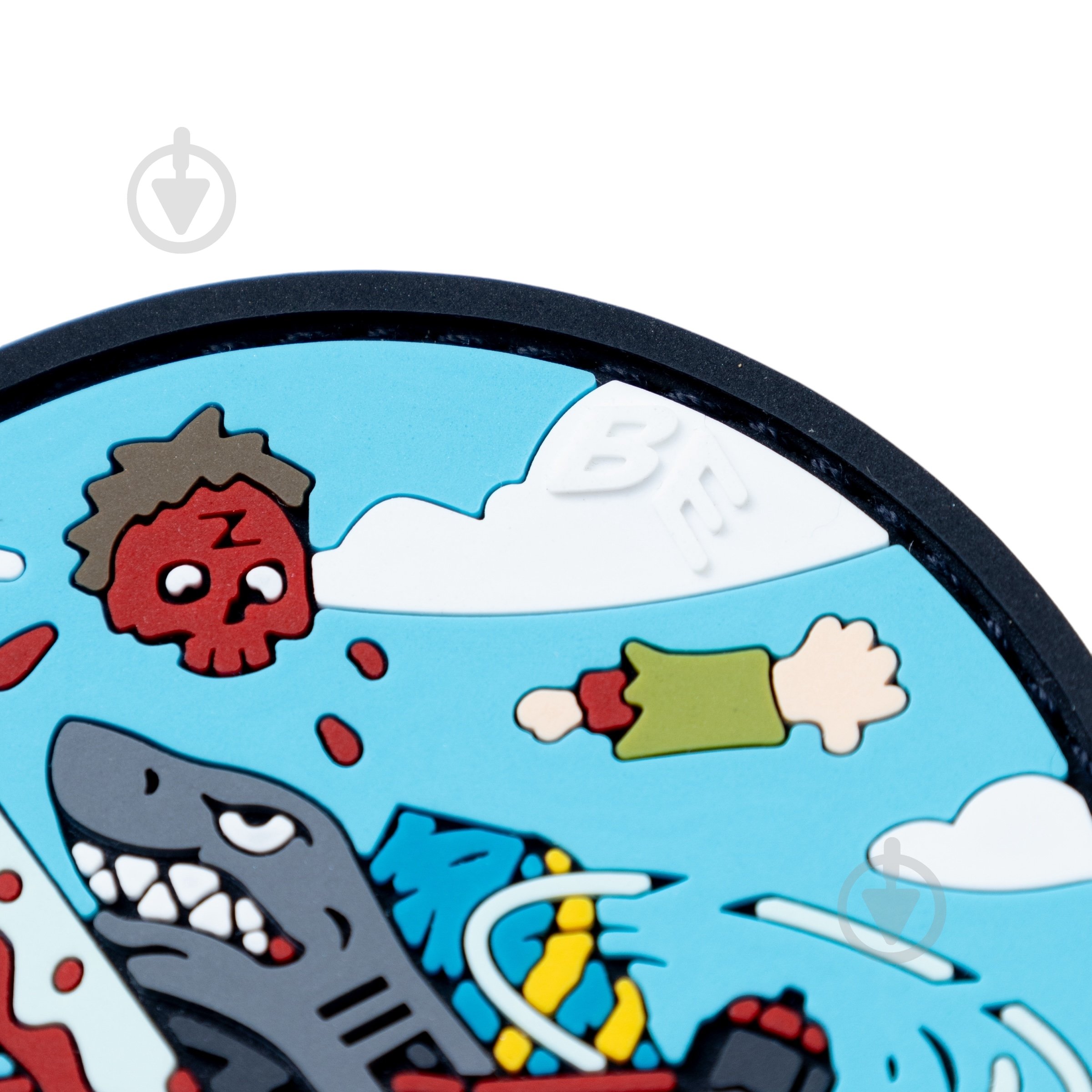 Патчи Brand Element ПВХ (шеврон) "FPV" разноцветный, 6см - фото 4