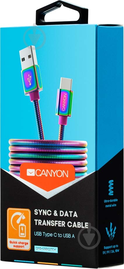 Кабель Canyon 1,2 м (CNS-USBC7RW) - фото 3