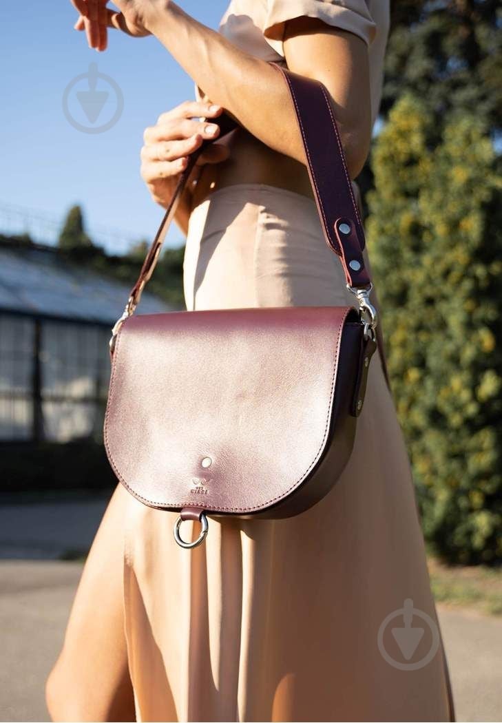 Сумка женская через плечо The Wings Ruby L бордовый TW-Ruby-big-mars-ksr - фото 4