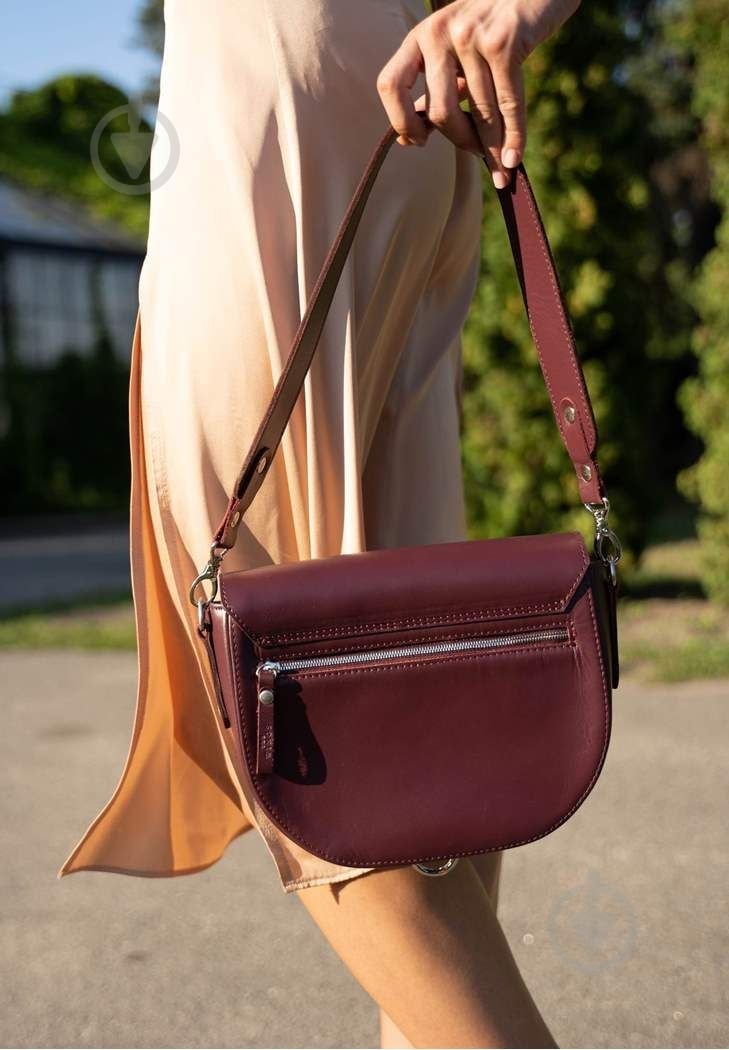 Сумка женская через плечо The Wings Ruby L бордовый TW-Ruby-big-mars-ksr - фото 6