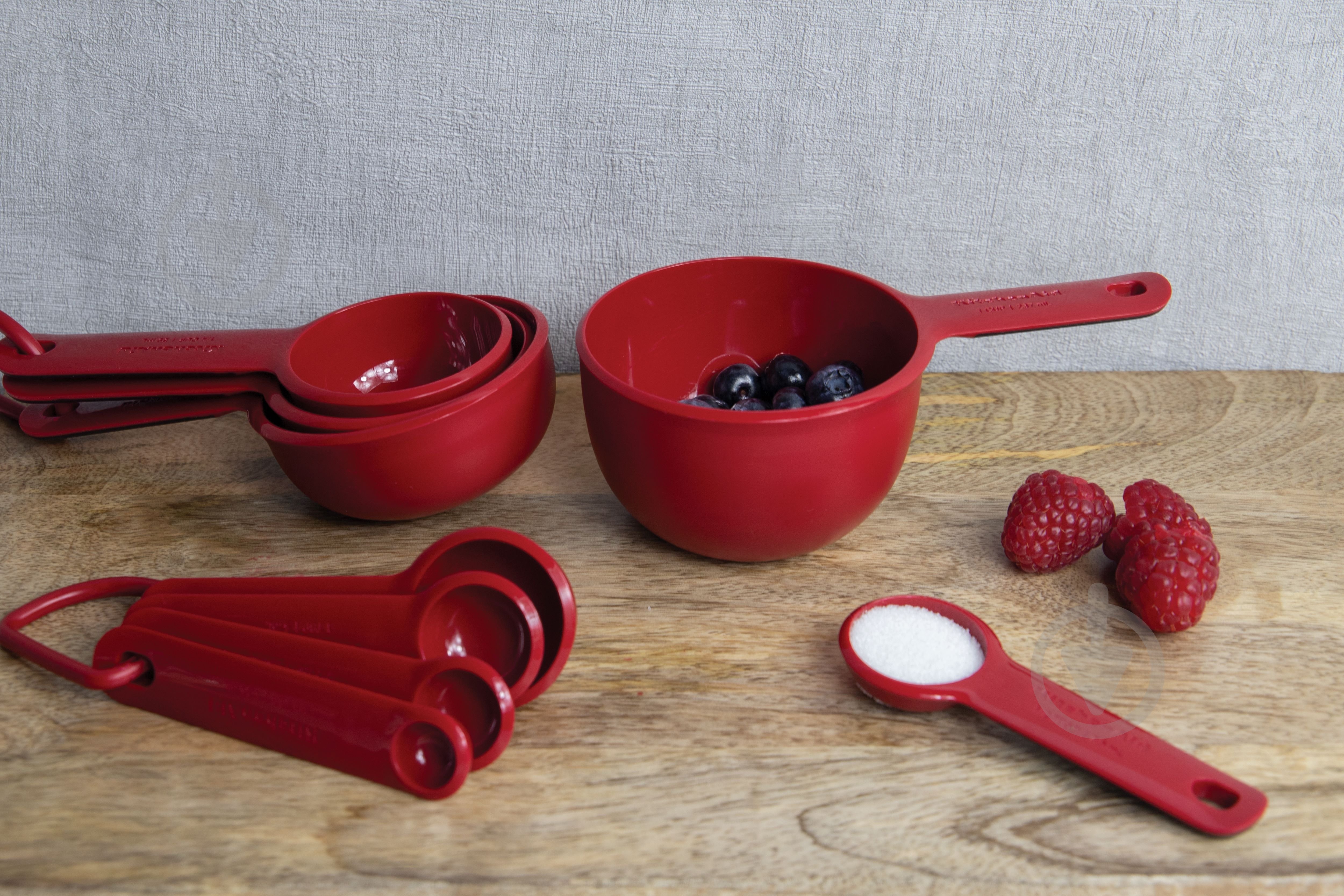 Набір мірних ложок KitchenAid Universal, 5 шт, червоний (KQG057OHERE) - фото 8