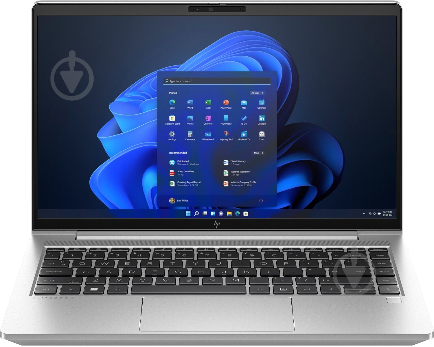 Ноутбук HP EliteBook 645 G10 14" (75C20AV_V2) silver - фото 1