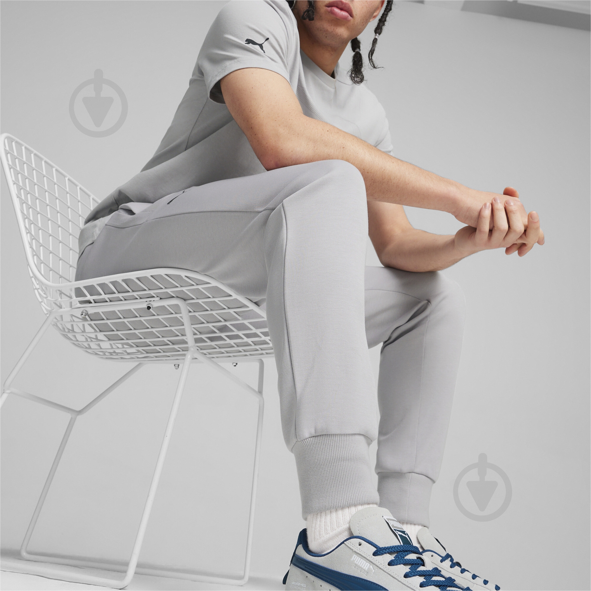 Брюки Puma MAPF1 SWEATPANTS, CC 62374502 р. S серый - фото 5 Брюки Puma MAPF1 SWEATPANTS, CC 62374502 р. S серый - фото 5