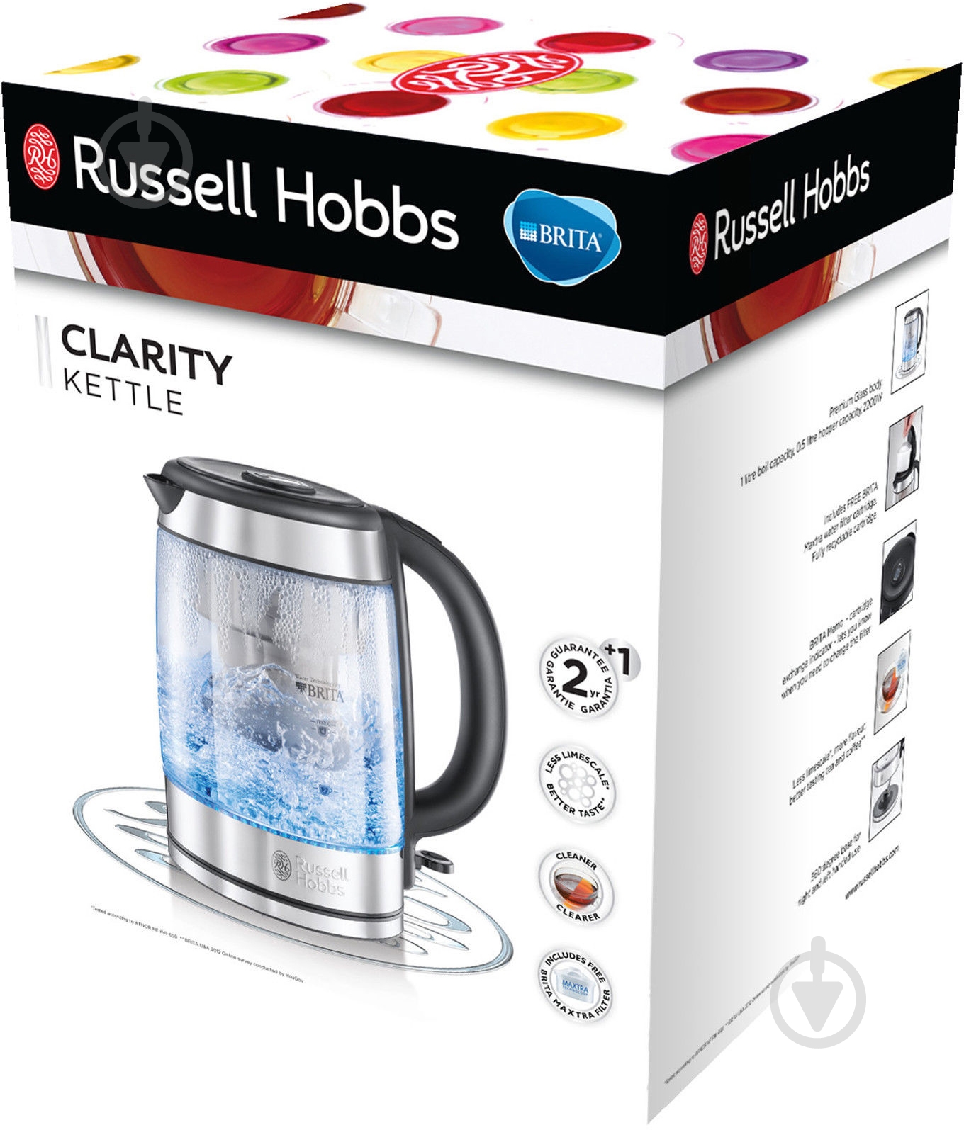 Электрочайник Russell Hobbs 20760-57 Clarity - фото 5