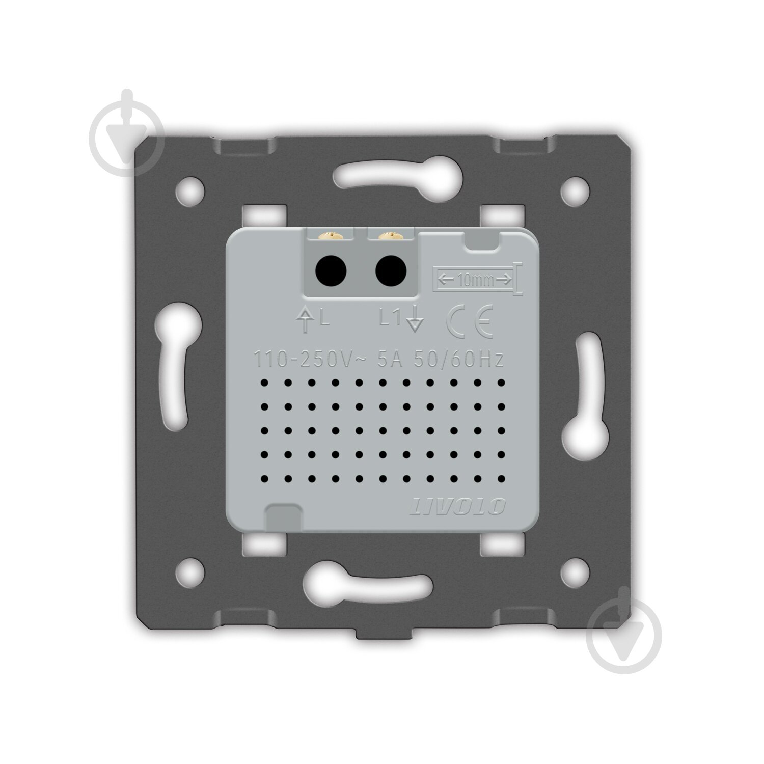 Механизм датчика движения Livolo черный VL-C7-01RG-12 - фото 4 Механизм датчика движения Livolo черный VL-C7-01RG-12 - фото 4