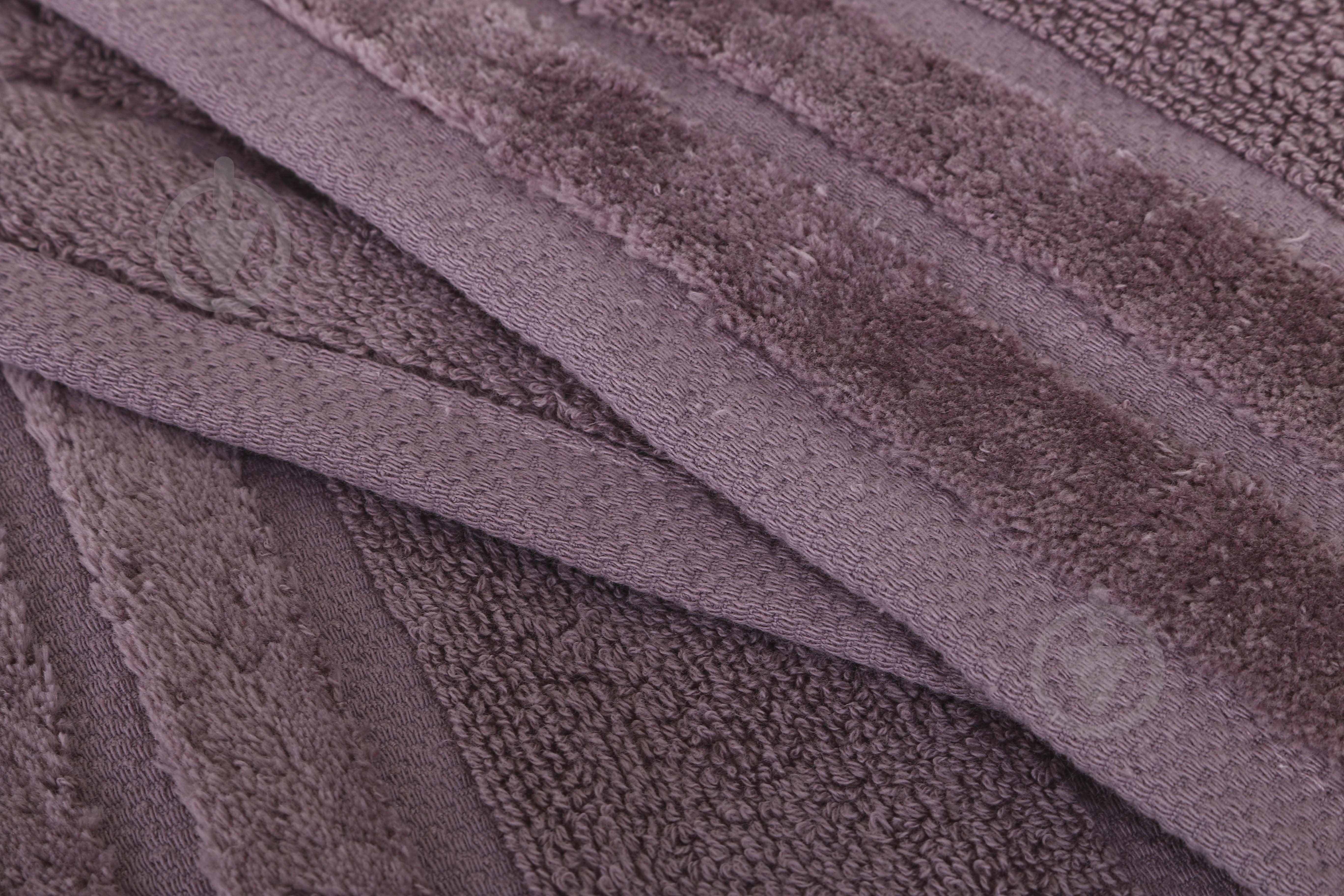 Полотенце махровое Tabby 50x90 см лиловый La Nuit - фото 3 Полотенце махровое Tabby 50x90 см лиловый La Nuit - фото 3