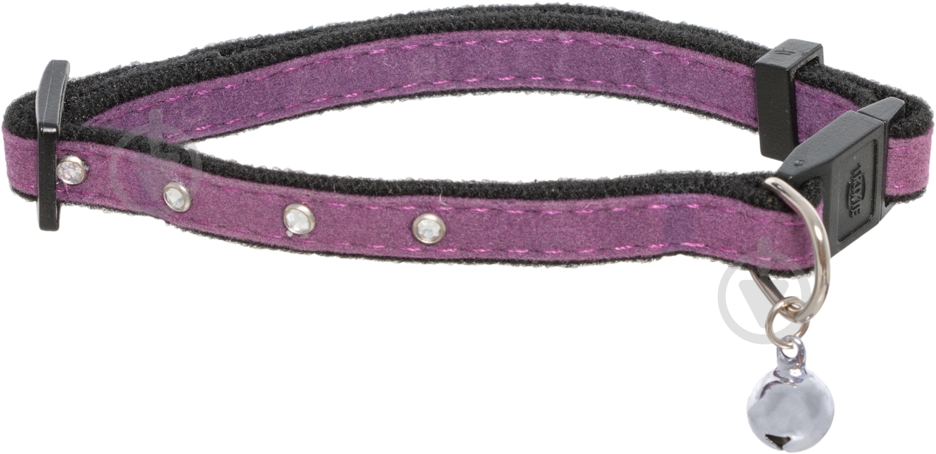Ошейник TRIXIE со стразами и колокольчиком 4148 - фото 1