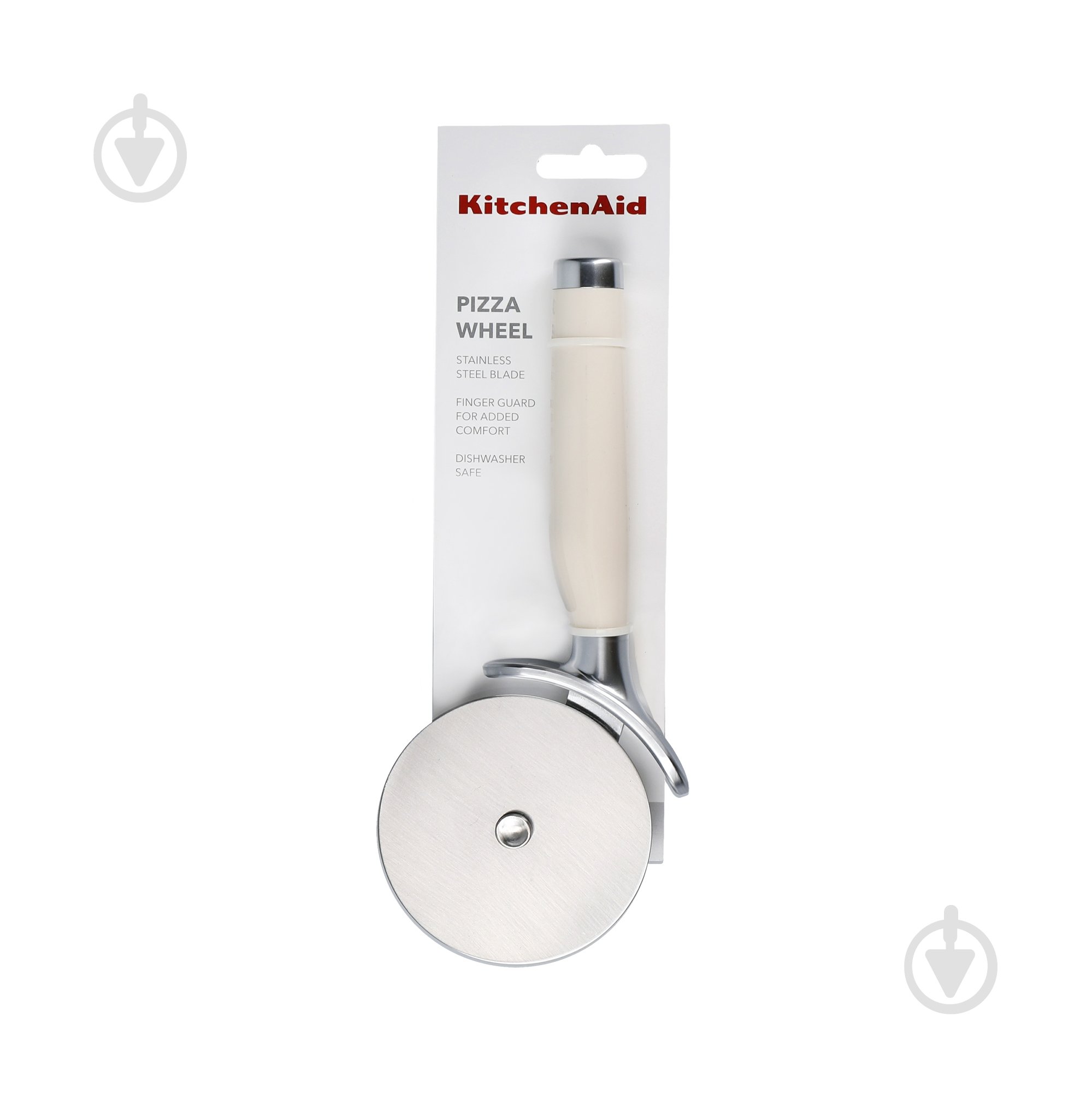 Нож для пиццы KitchenAid Coreline, 22,7 см, кремовый (KAG113OHACE) - фото 3 Нож для пиццы KitchenAid Coreline, 22,7 см, кремовый (KAG113OHACE) - фото 3