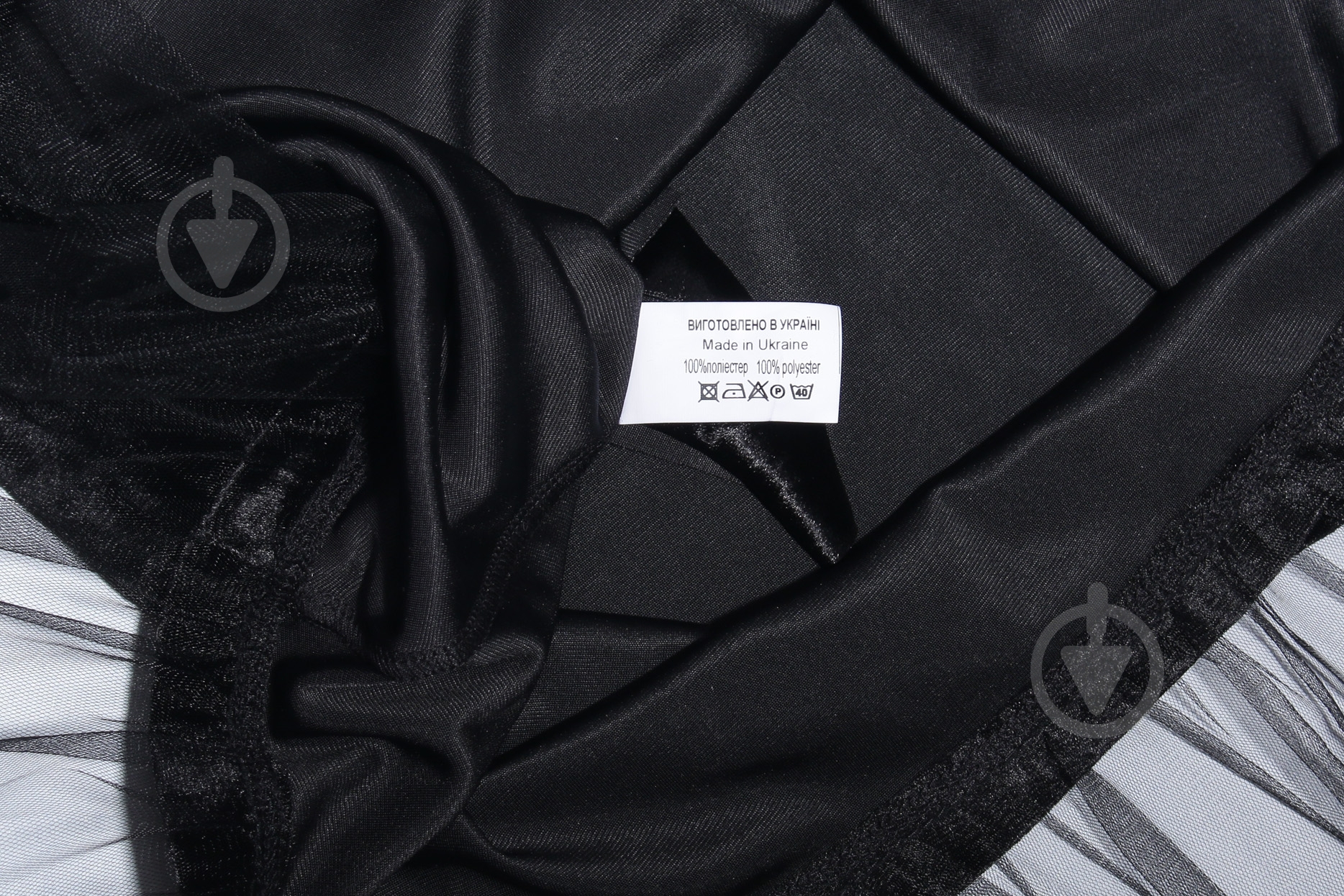 Платье Sasha р.152 черный 3865 - фото 3