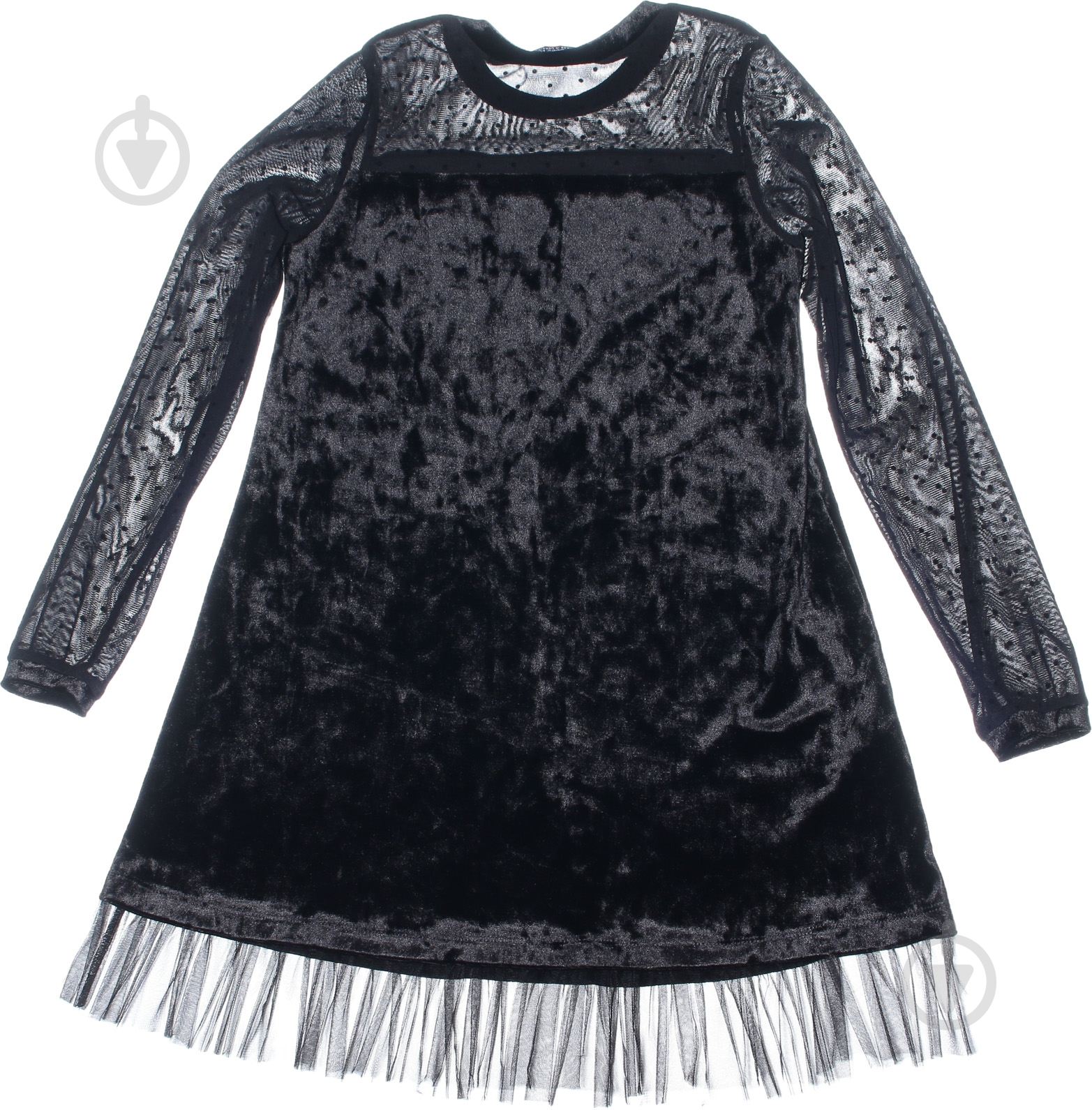 Платье Sasha р.152 черный 3865 - фото 2