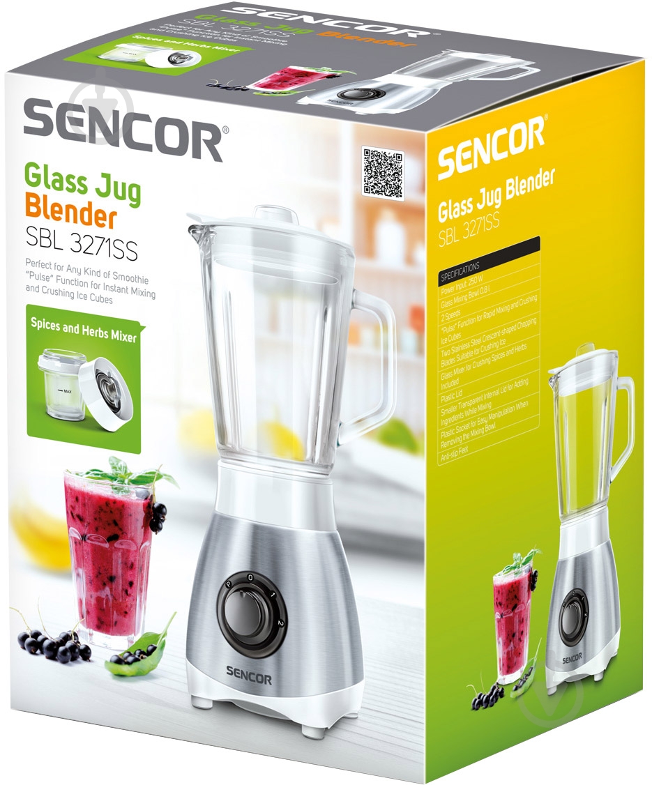 Блендер стаціонарний Sencor SBL 3271SS - фото 10