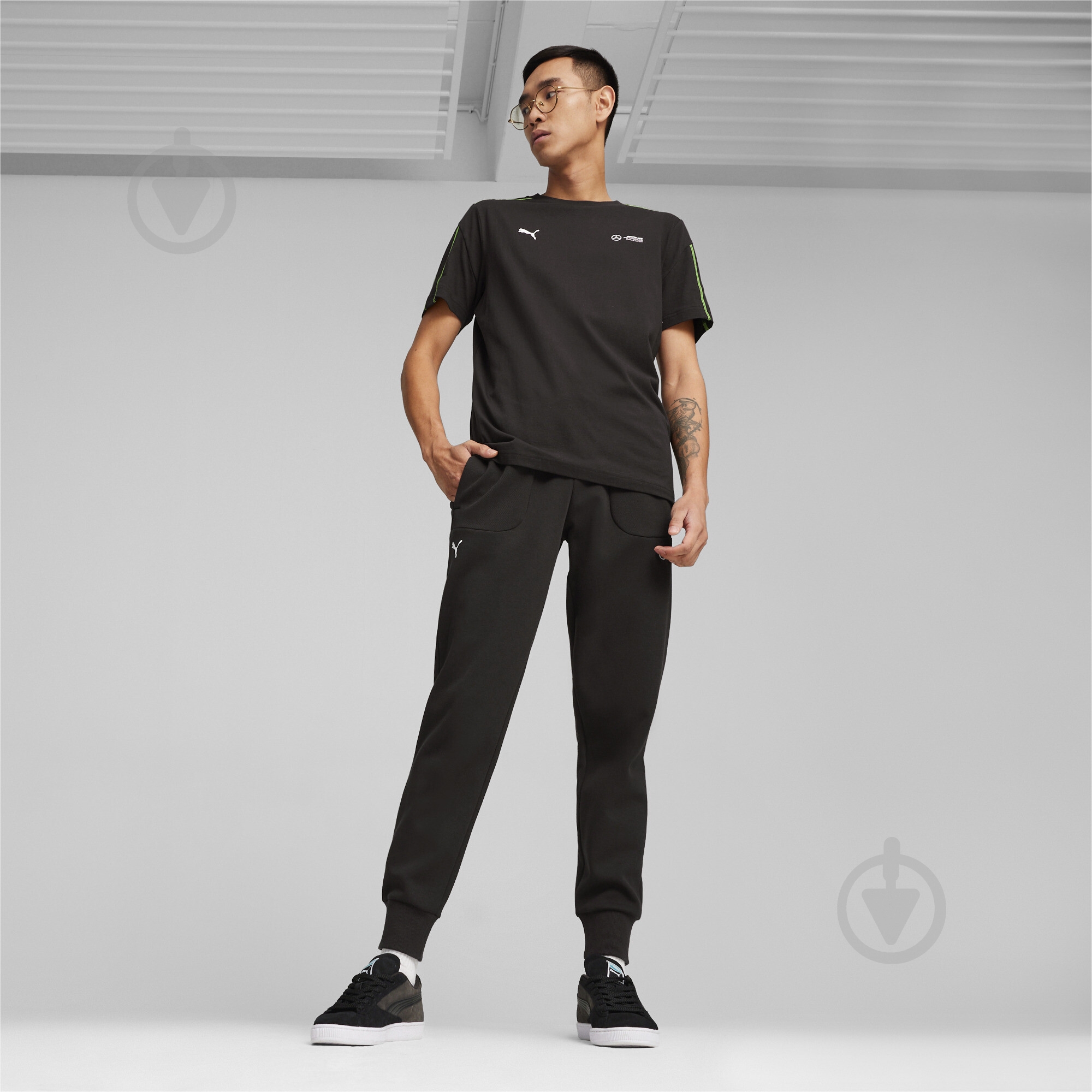 Штани Puma MAPF1 SWEATPANTS, CC 62374501 р. S чорний - фото 4
