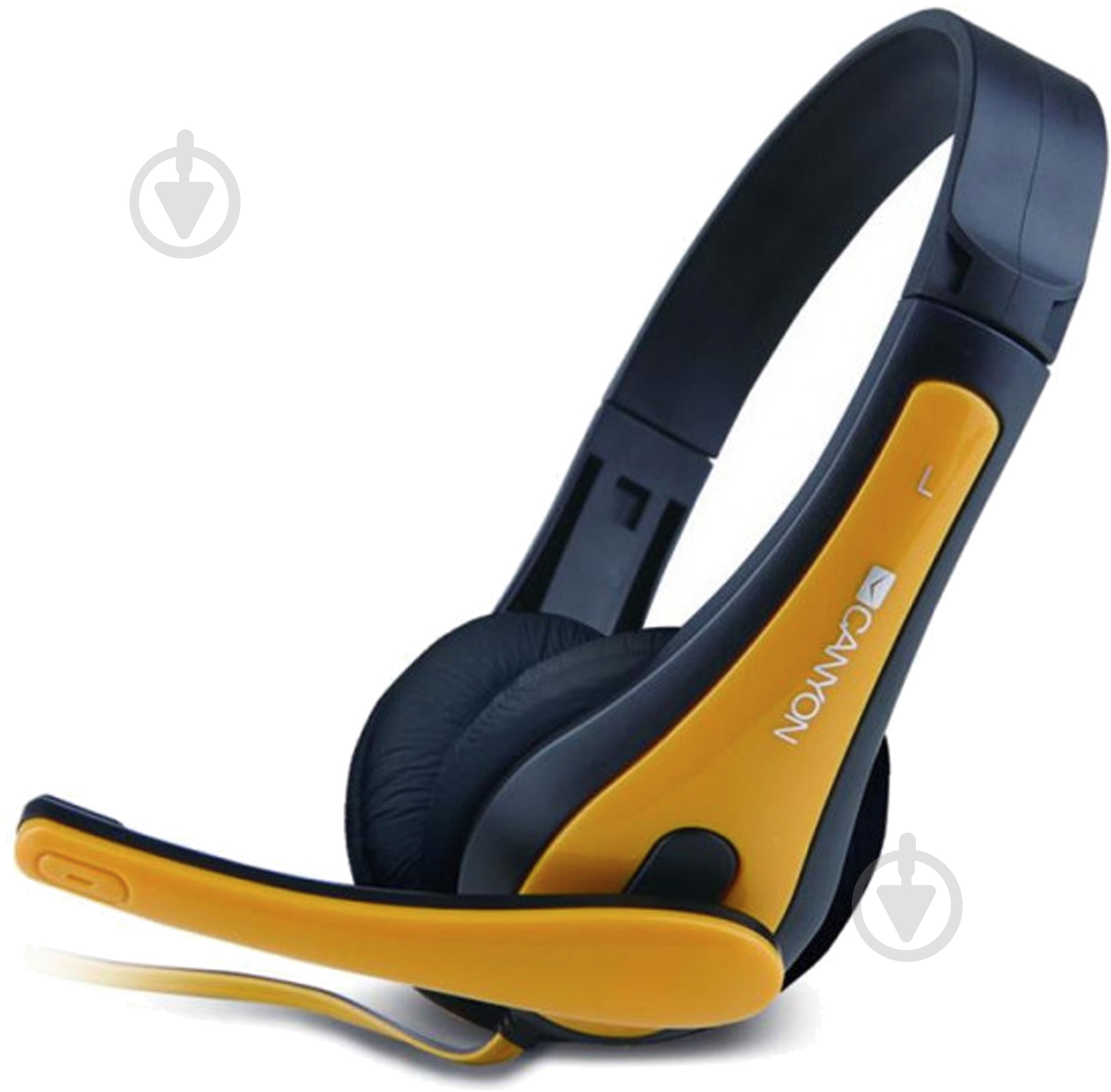 Наушники Canyon PC headset yellow (CNS-CHSC1BY) - фото 1
