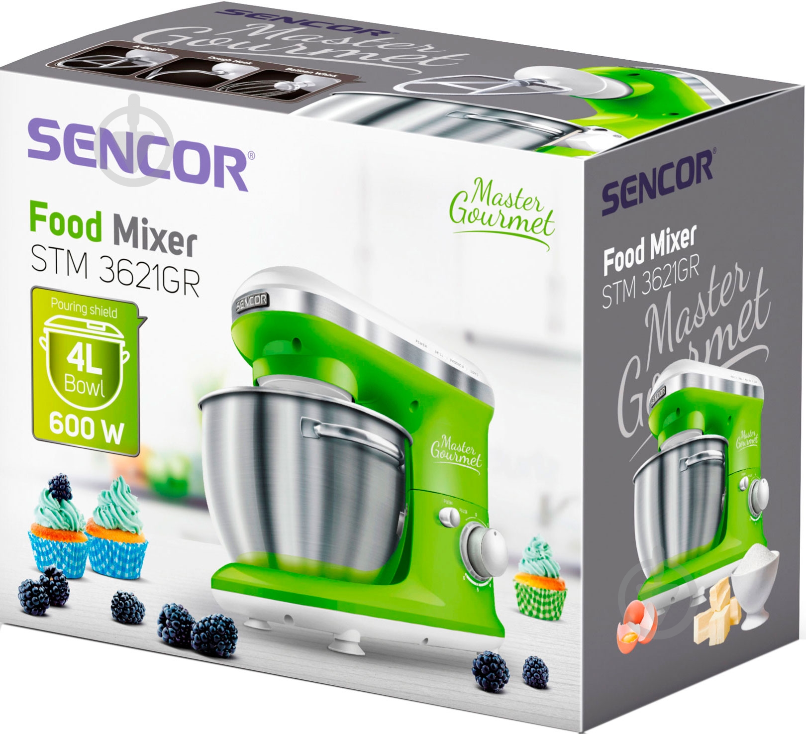 Миксер планетарный Sencor STM3621GR - фото 10