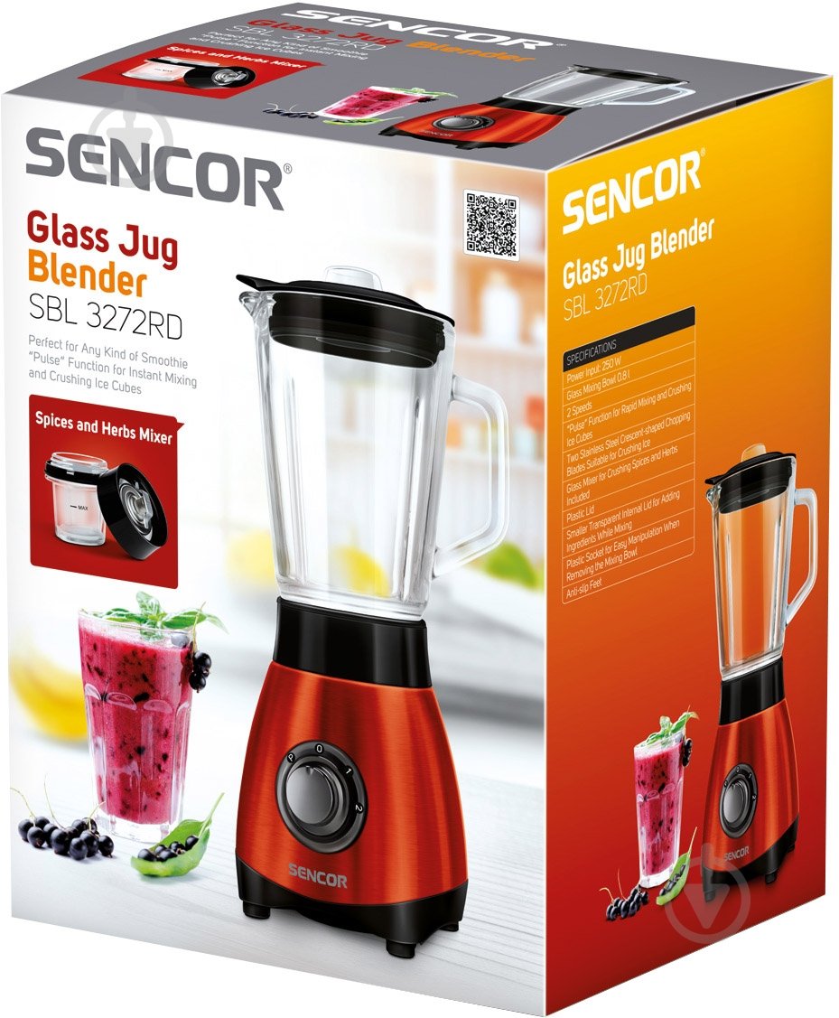 Блендер стационарный Sencor SBL 3272RD - фото 10