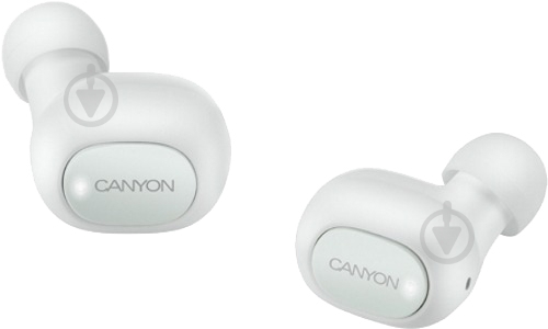 Гарнитура Canyon CND-TBTHS2W white (CND-TBTHS2W) - фото 1 Гарнитура Canyon CND-TBTHS2W white (CND-TBTHS2W) - фото 1