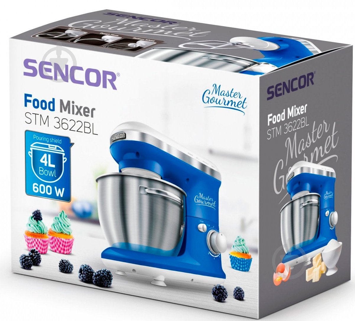 Миксер планетарный Sencor STM3622BL - фото 7