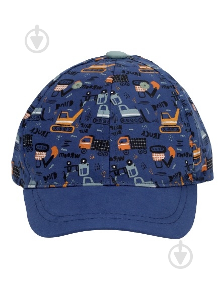 Бейсболка Yo р.42-46 синий - фото 1