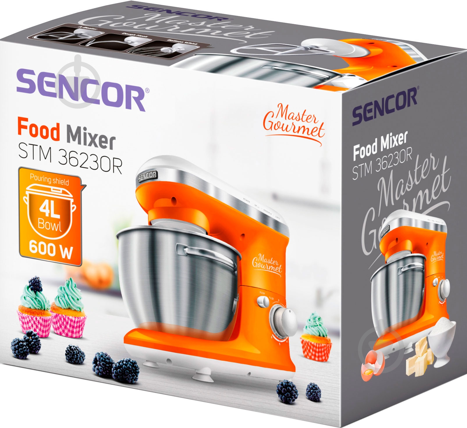 Миксер планетарный Sencor STM3623OR - фото 10