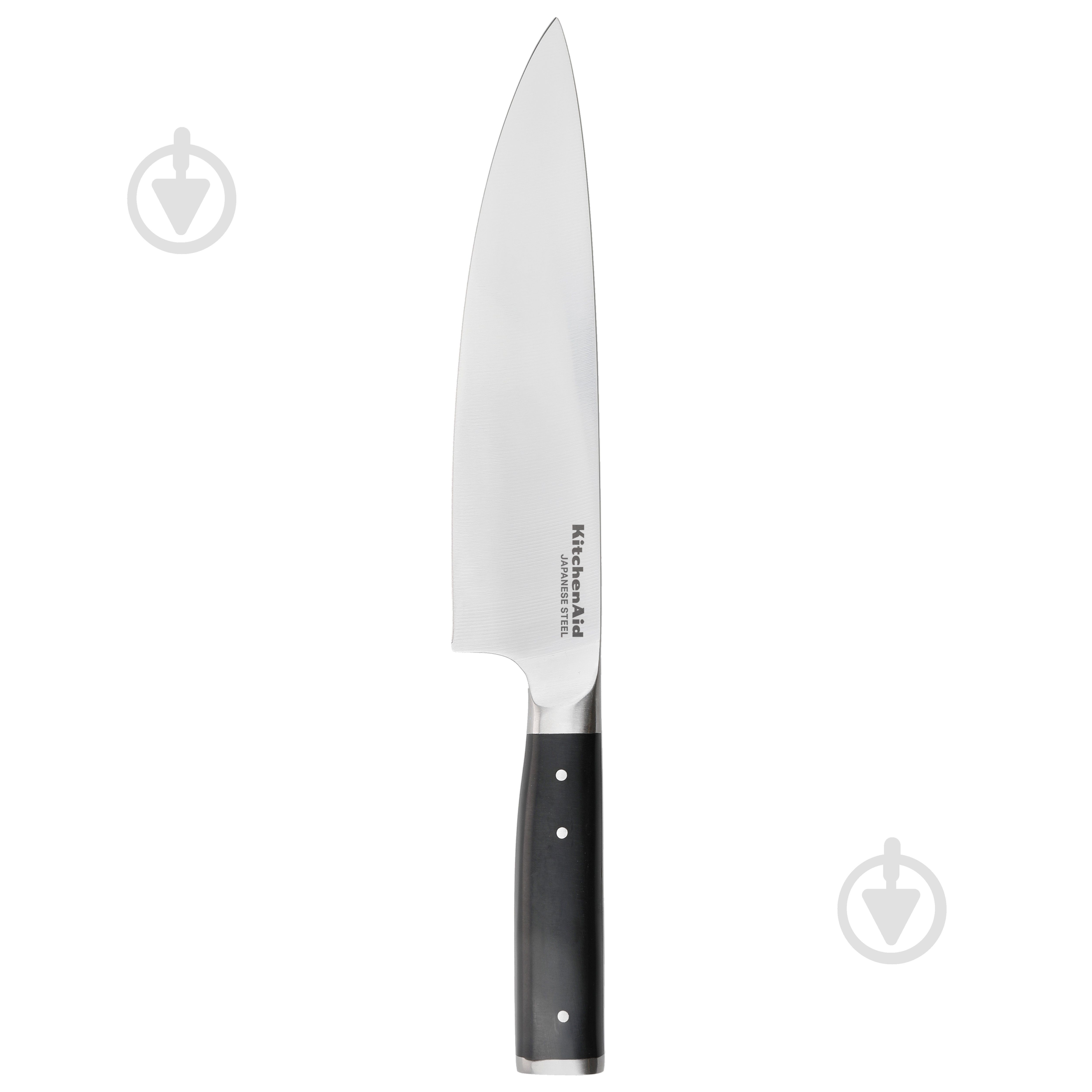 Ніж шеф-кухаря KitchenAid Coreline з захисним чохлом для леза, 20 см (KOG8IFSSOHOBA) - фото 1