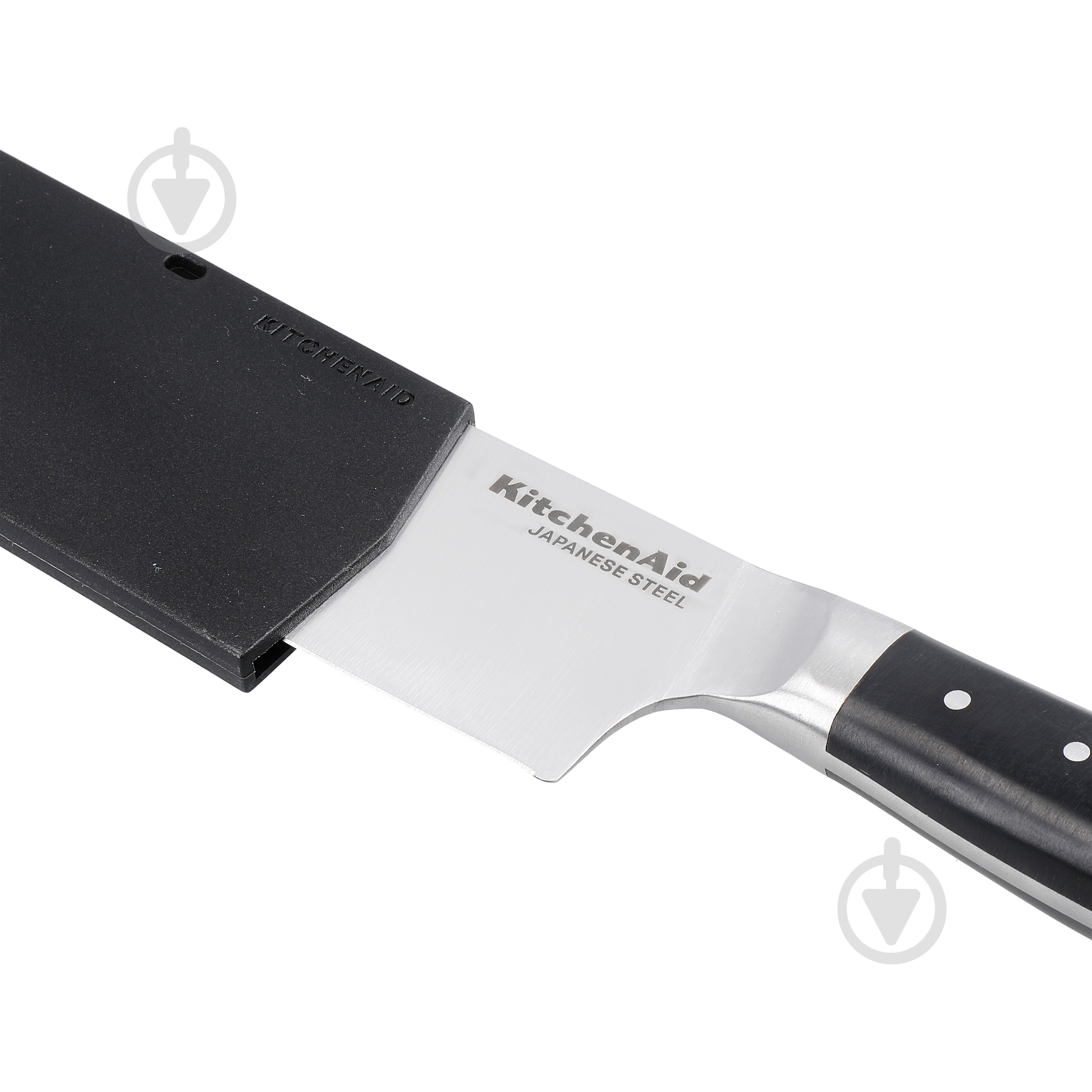 Ніж шеф-кухаря KitchenAid Coreline з захисним чохлом для леза, 20 см (KOG8IFSSOHOBA) - фото 3