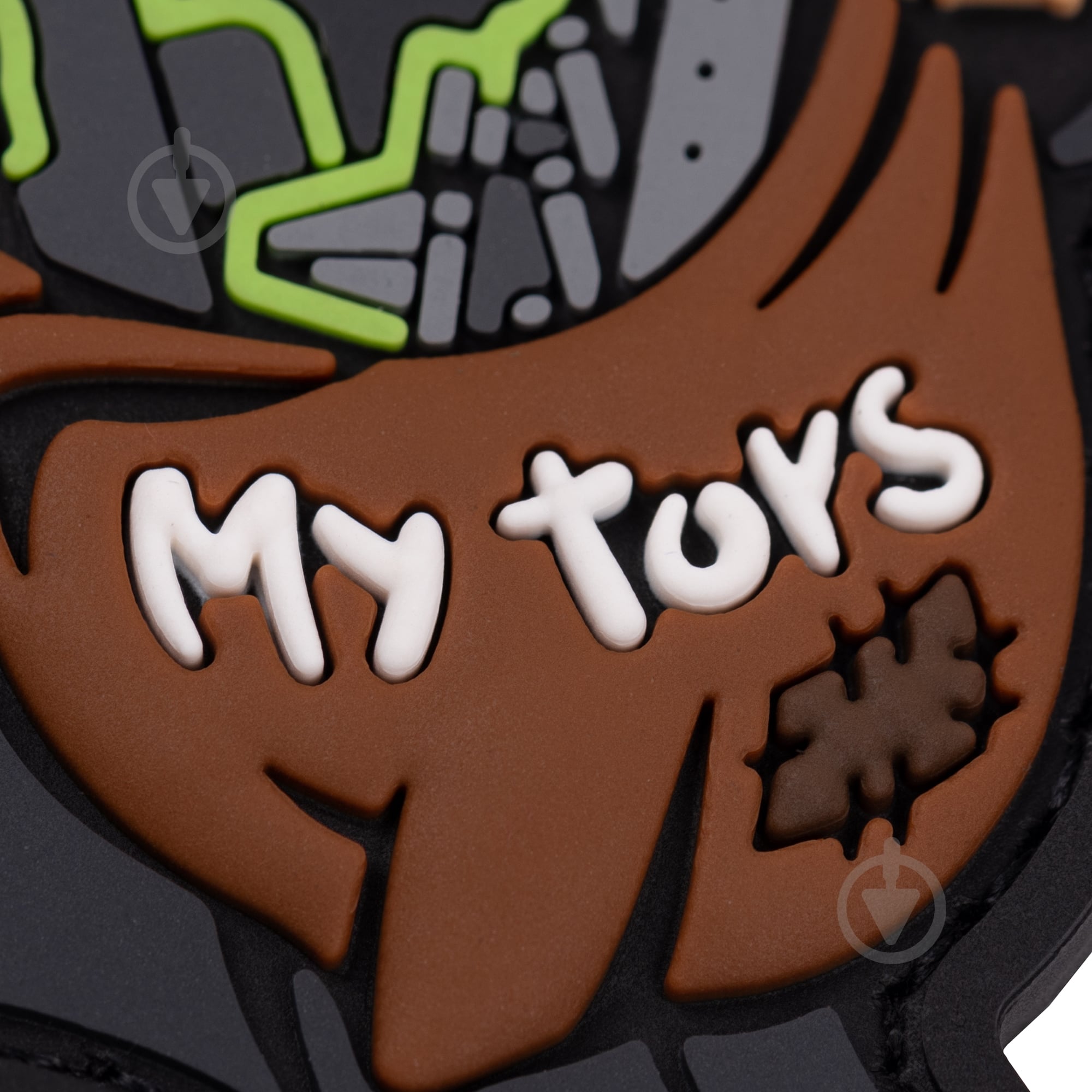 Патчи Brand Element ПВХ (шеврон) "My Toys" салатовый, 10*7см - фото 5