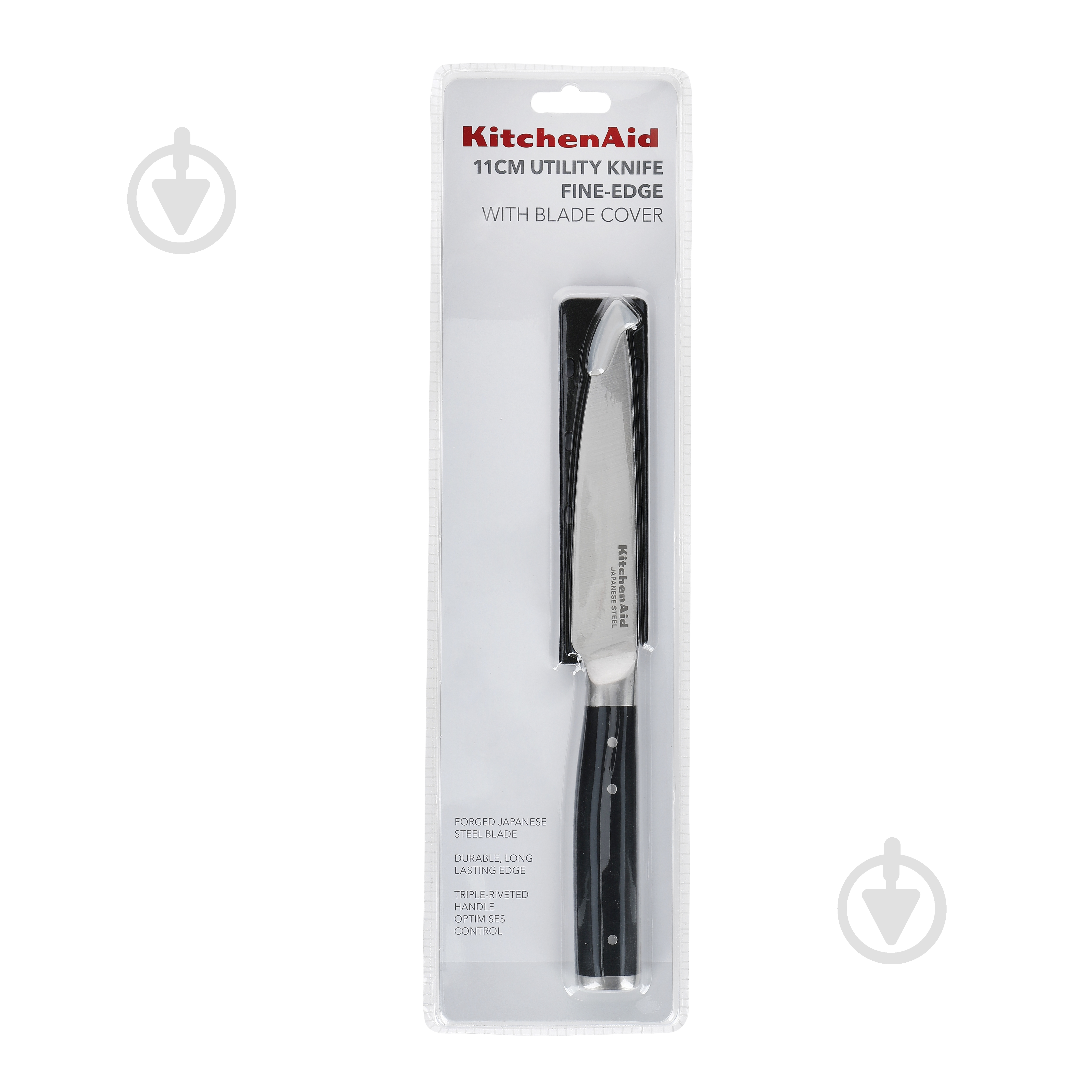 Ніж універсальний KitchenAid Coreline з захисним чохлом для леза, 11 см (KOG45TSSOHOBA) - фото 3