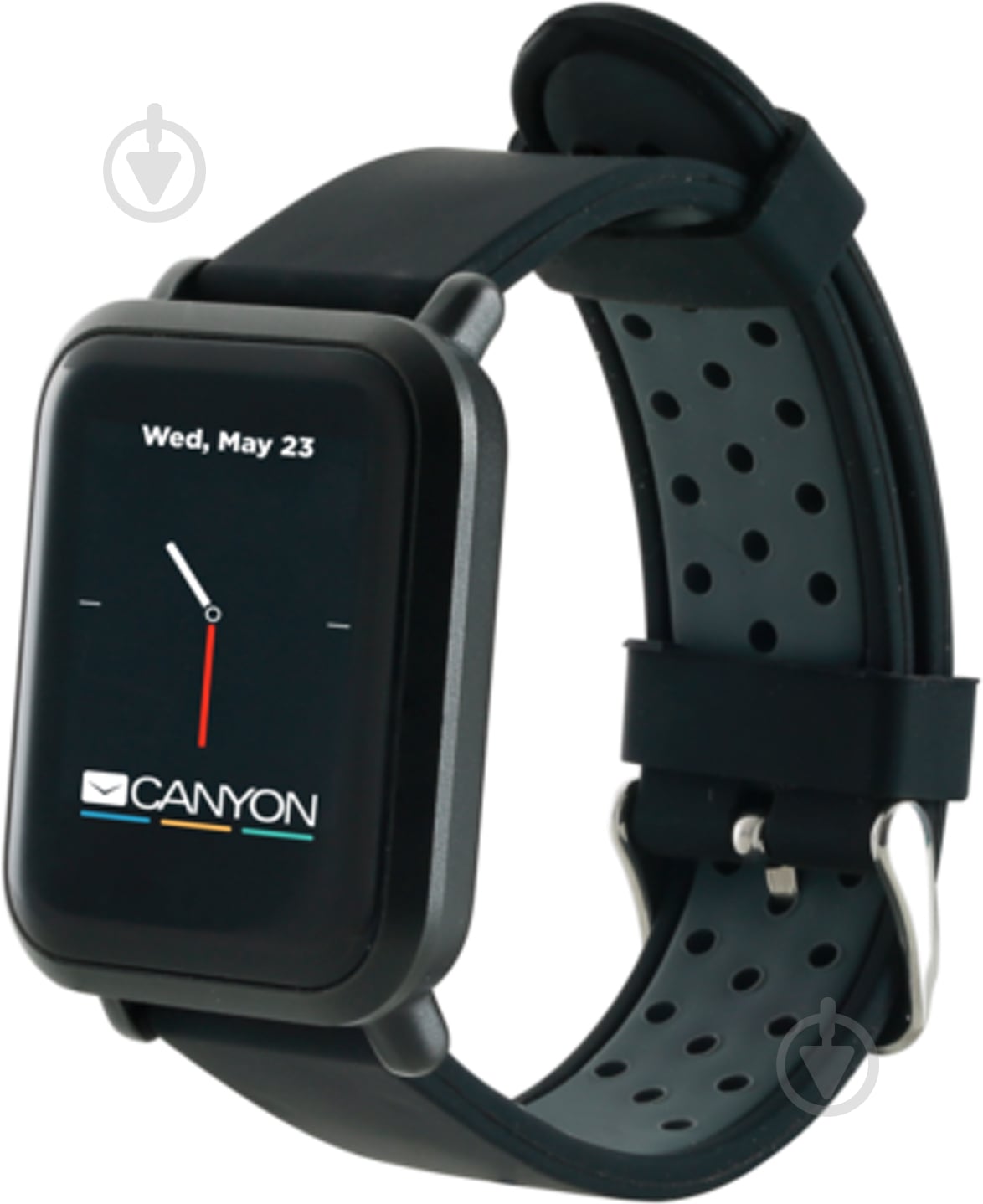 Смарт-часы Canyon Sanchal black (CNS-SW73BB) - фото 1 Смарт-часы Canyon Sanchal black (CNS-SW73BB) - фото 1