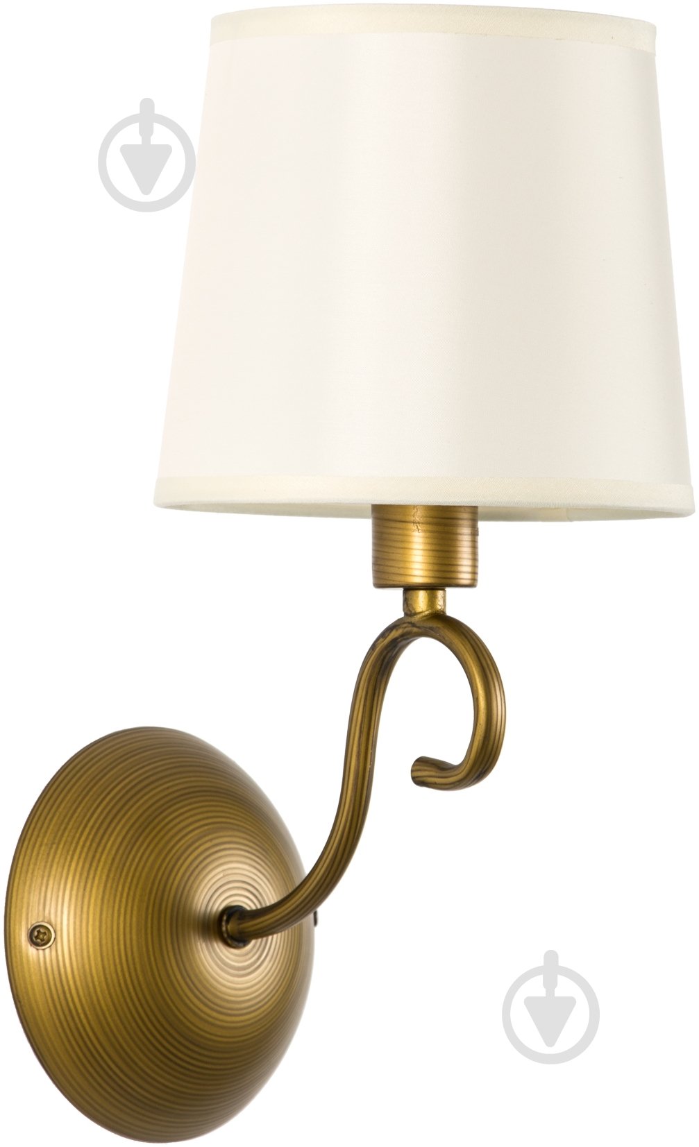 Бра Интеркласс НББ 01-ХХ-174 1x40 Вт E14 бронзовый 9239/1 - фото 1