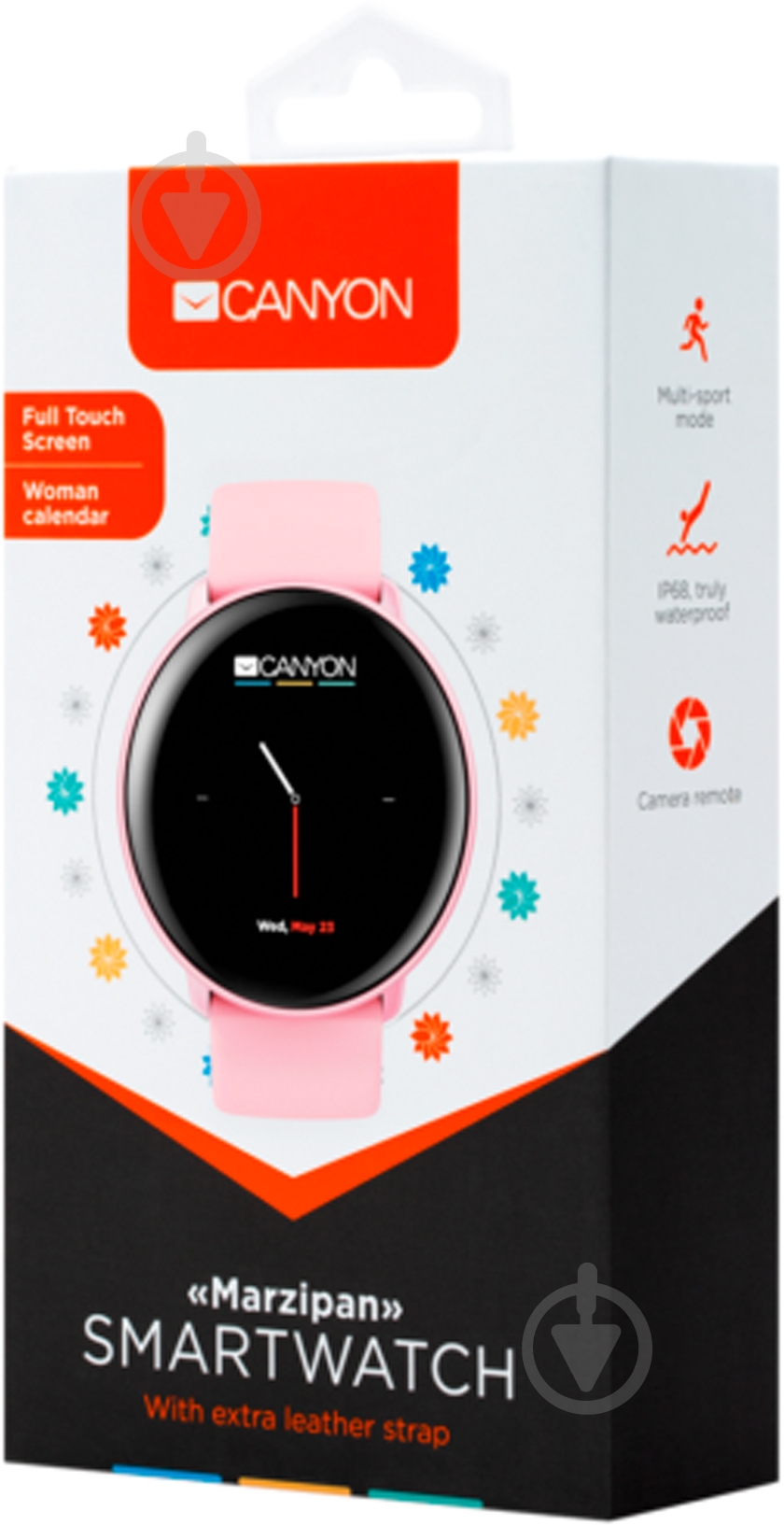 Смарт-часы Canyon Marzipan pink (CNS-SW75PP) - фото 8