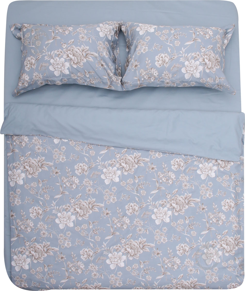 Комплект постельного белья Lilly 2 голубой Mascioni - фото 1
