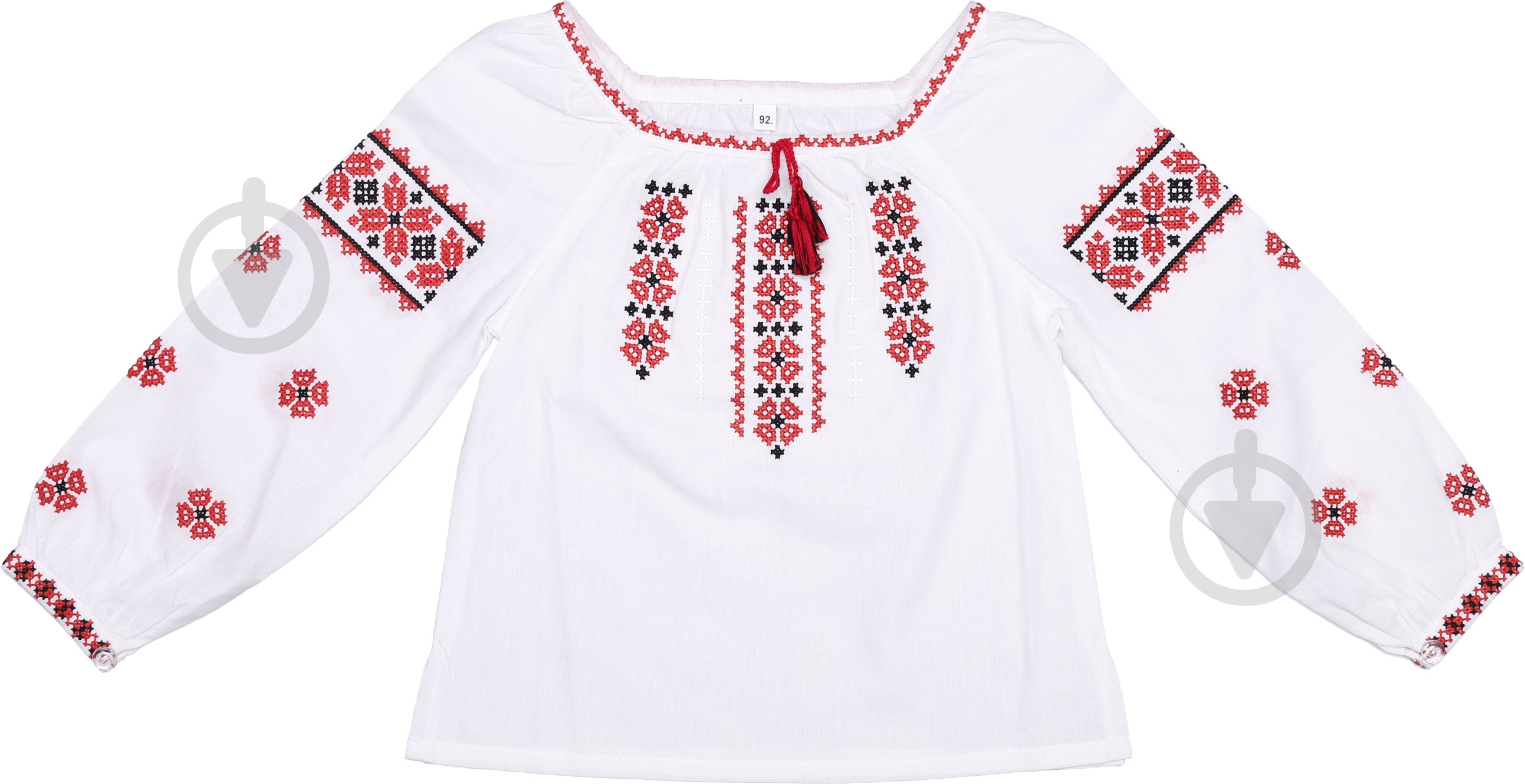 Вышиванка Гармонiя Маричка р.98 белый - фото 2